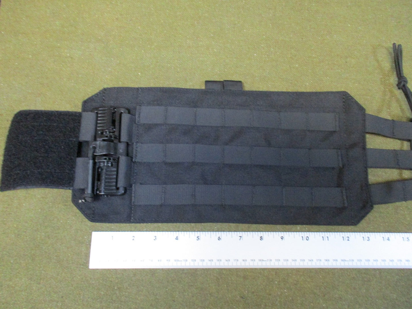 Condor Tactical Cummerbund Kit Black MOLLE Compatible Plate Carrier Accessory