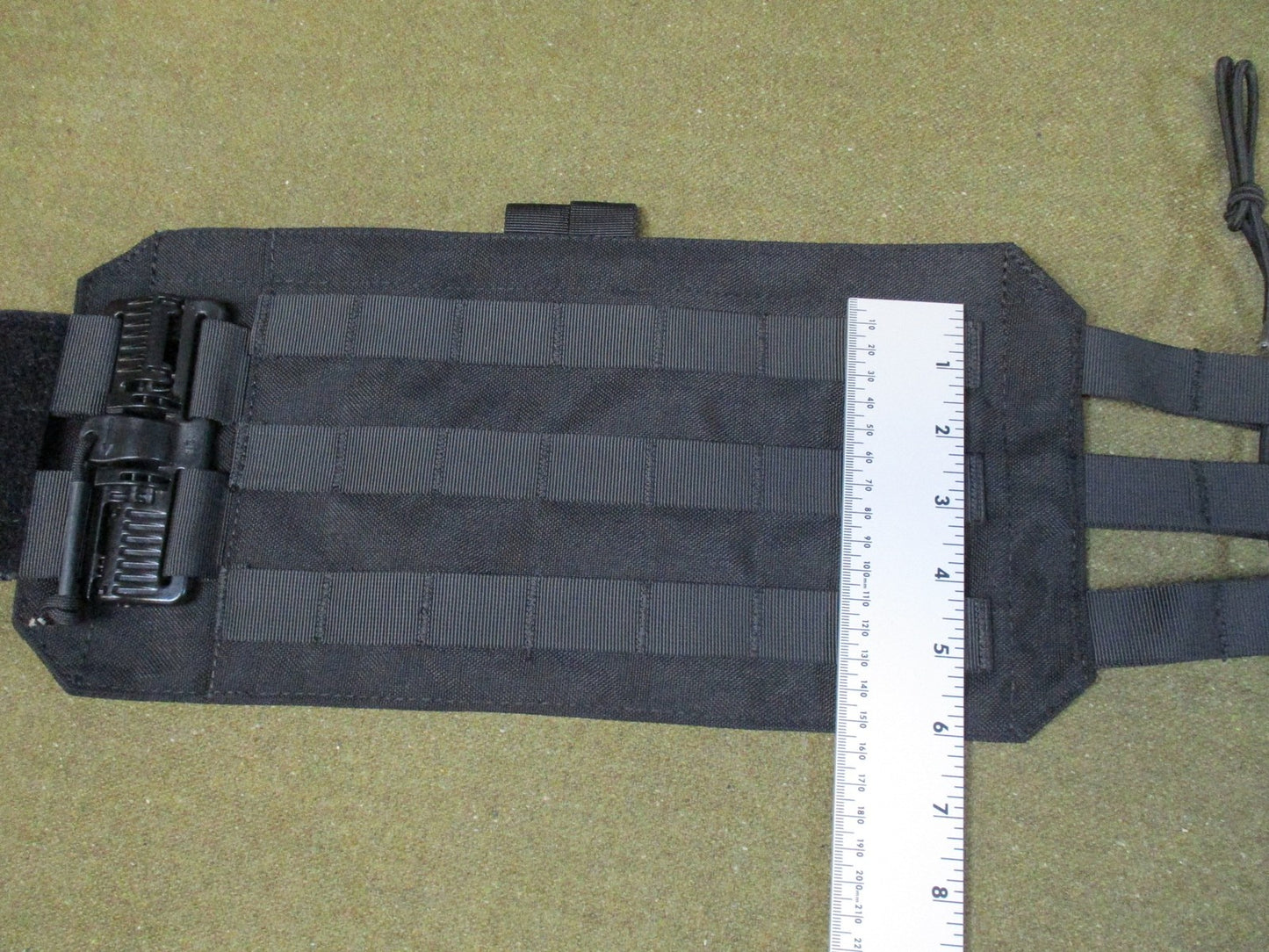 Condor Tactical Cummerbund Kit Black MOLLE Compatible Plate Carrier Accessory