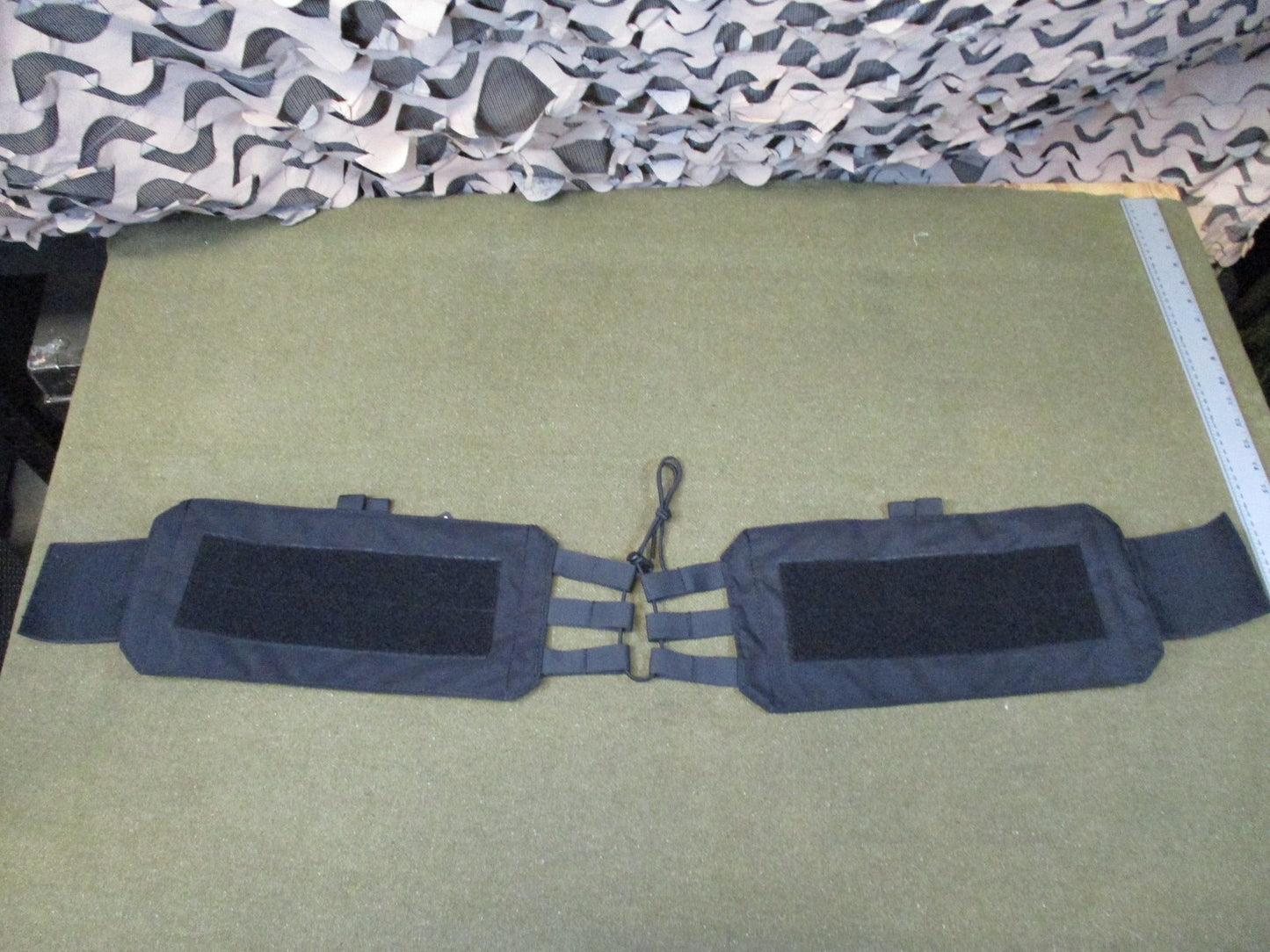 Condor Tactical Cummerbund Kit Black MOLLE Compatible Plate Carrier Accessory