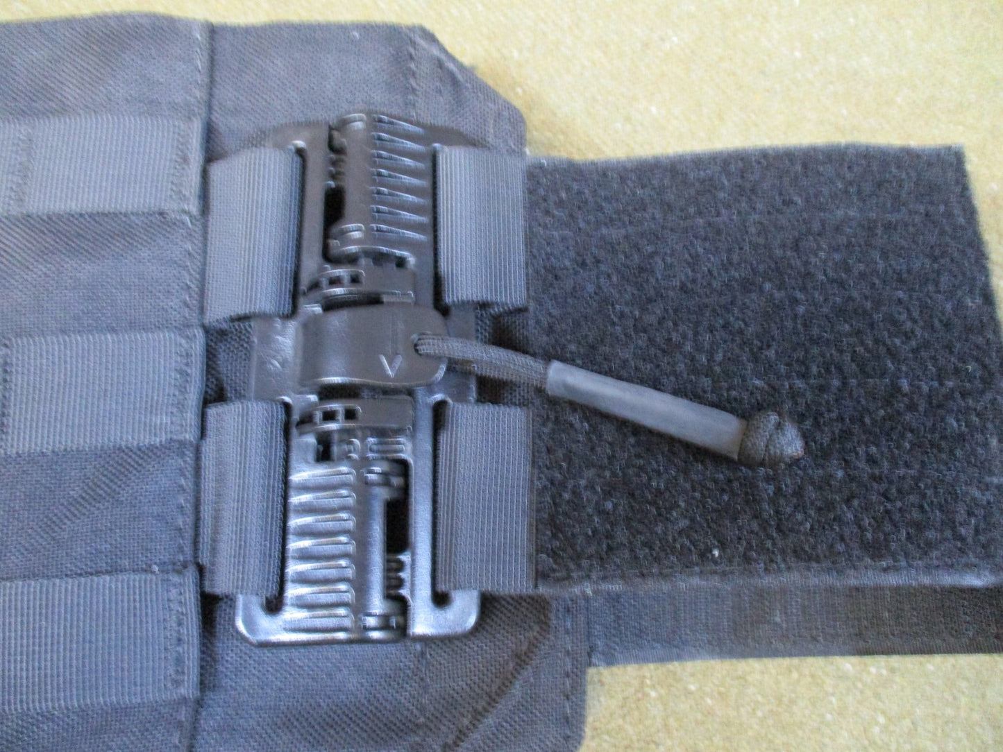 Condor Tactical Cummerbund Kit Black MOLLE Compatible Plate Carrier Accessory