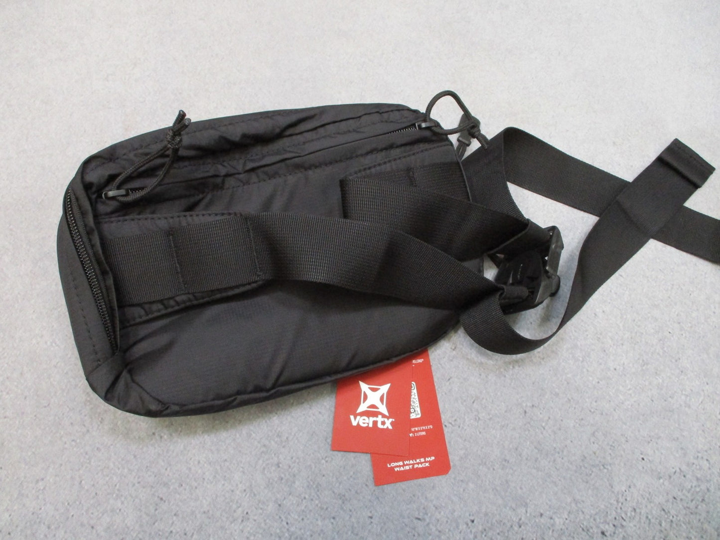 Vertx Long Walks Waist Pack Black F1 VTX5057 New w/ Tags Free Shipping CCW