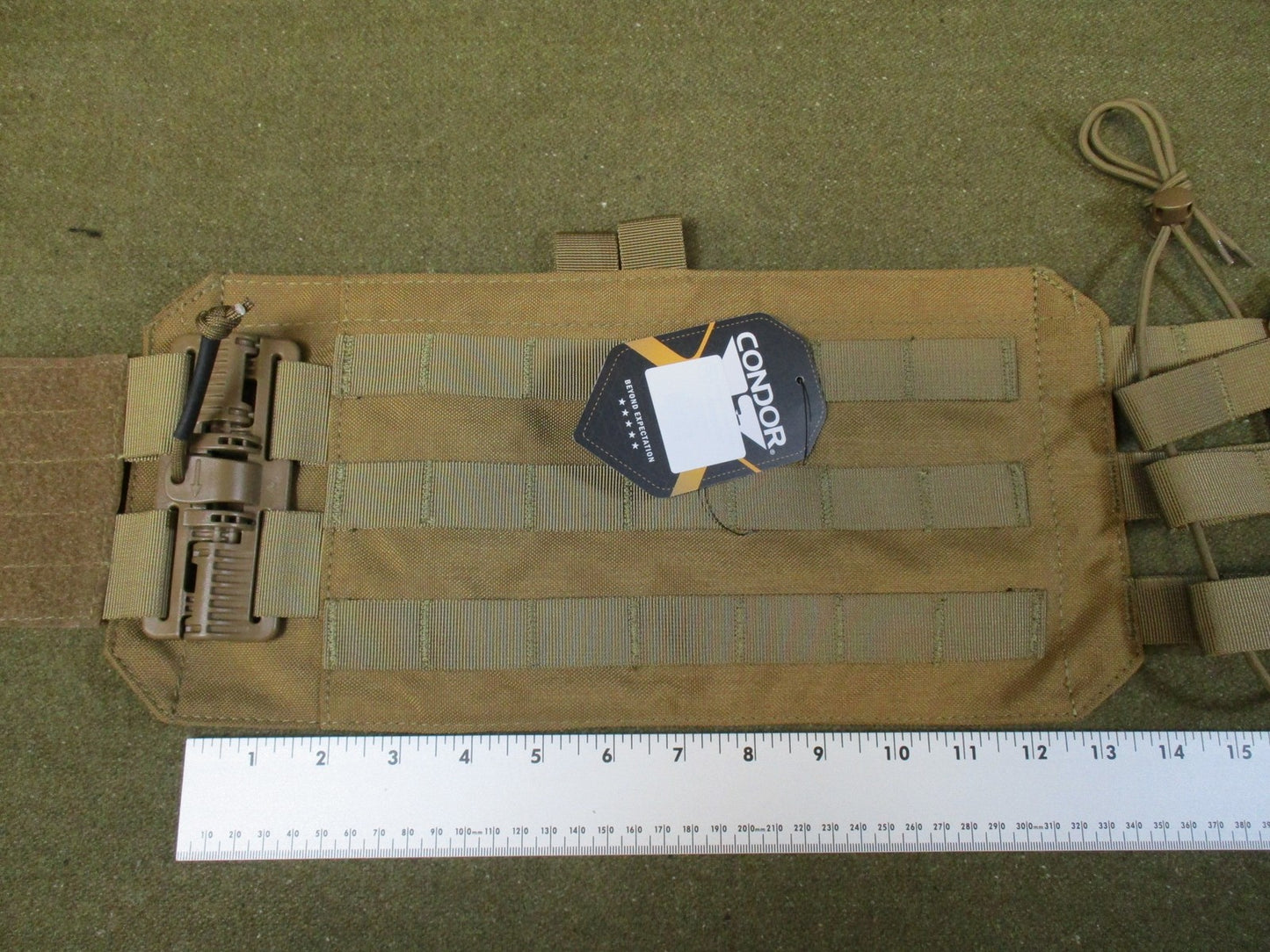New Condor Tactical Plate Carrier Cumberbund Tan MOLLE Compatible Gear