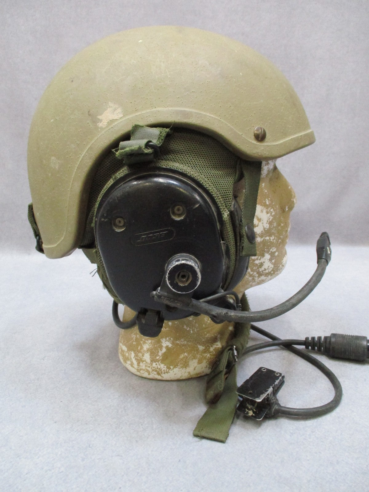 Gentex ADV CVC ACVCH Helmet Medium Shell Large Headset Combat Vehicle Crewman