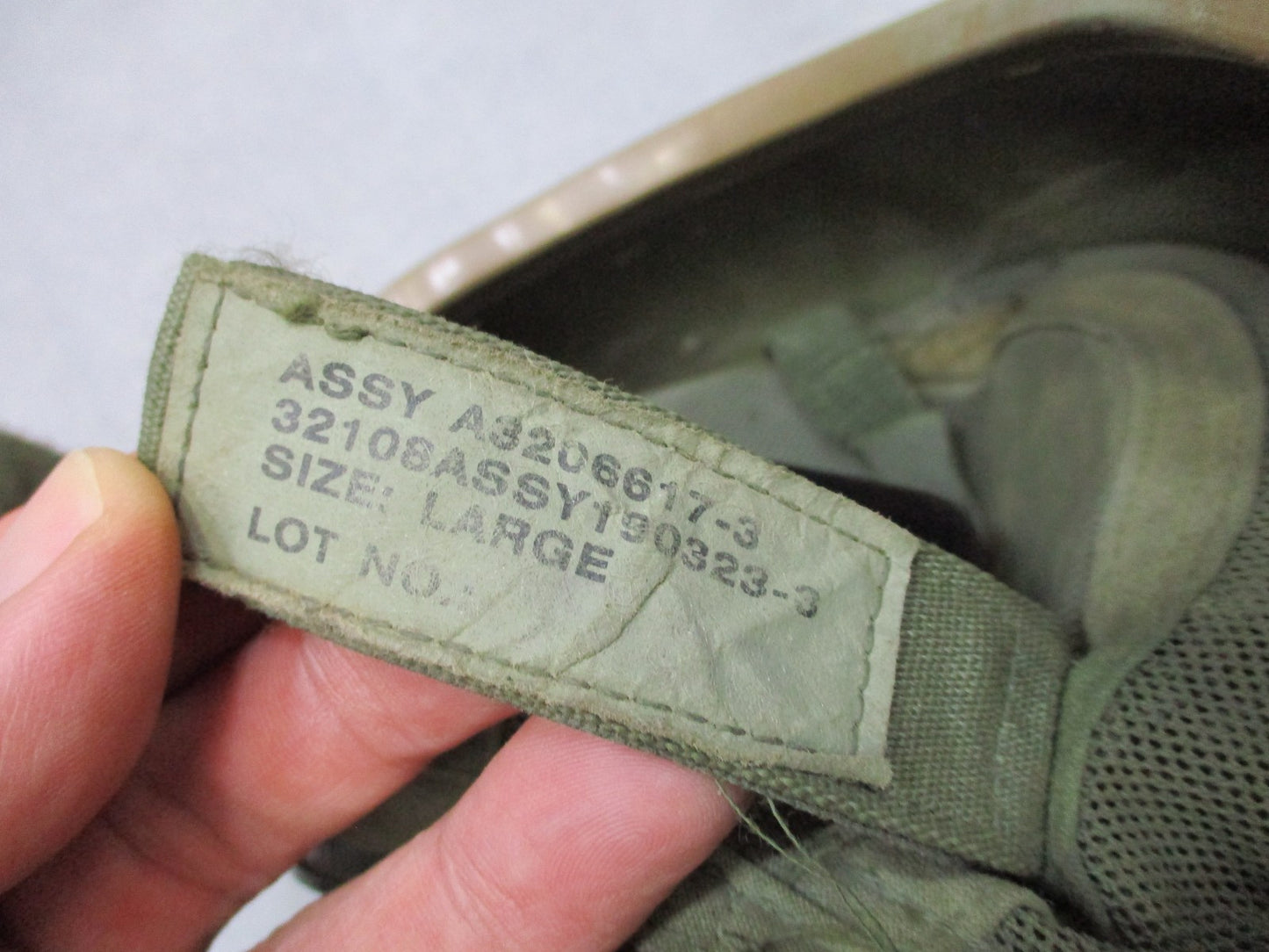 Gentex ADV CVC ACVCH Helmet Medium Shell Large Headset Combat Vehicle Crewman
