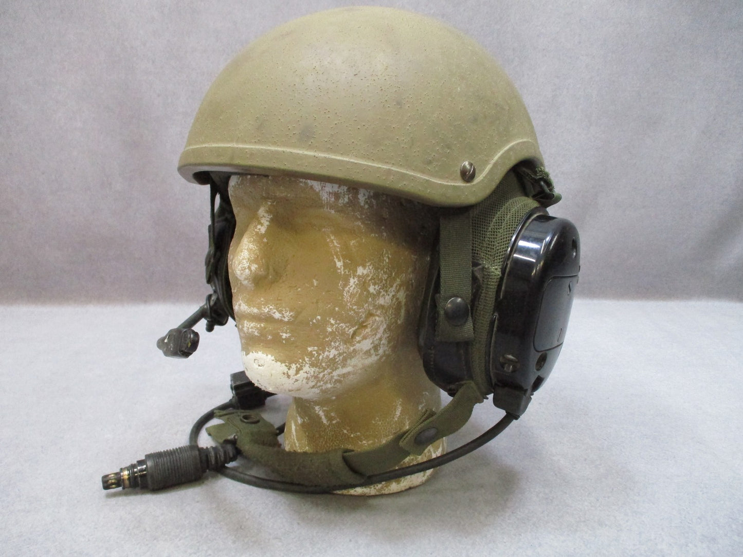 Gentex ADV CVC ACVCH Helmet Medium Shell Large Headset Combat Vehicle Crewman