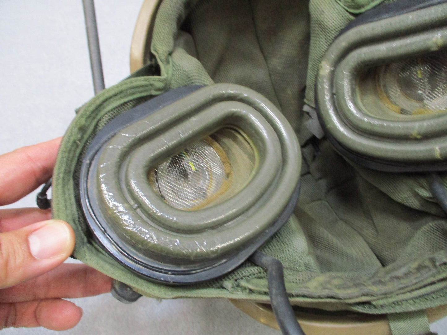 Gentex ADV CVC ACVCH Helmet Medium Shell Large Headset Combat Vehicle Crewman