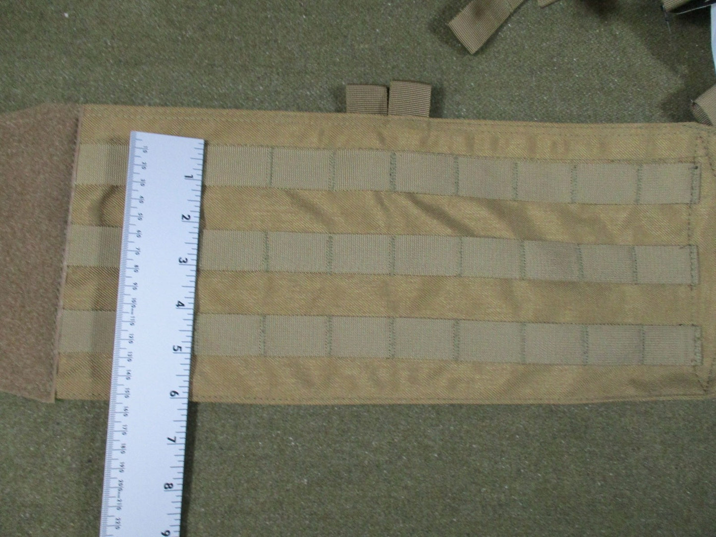 Condor Tactical Side Plate Pouch Set MOLLE Compatible Tan Coyote Brown New