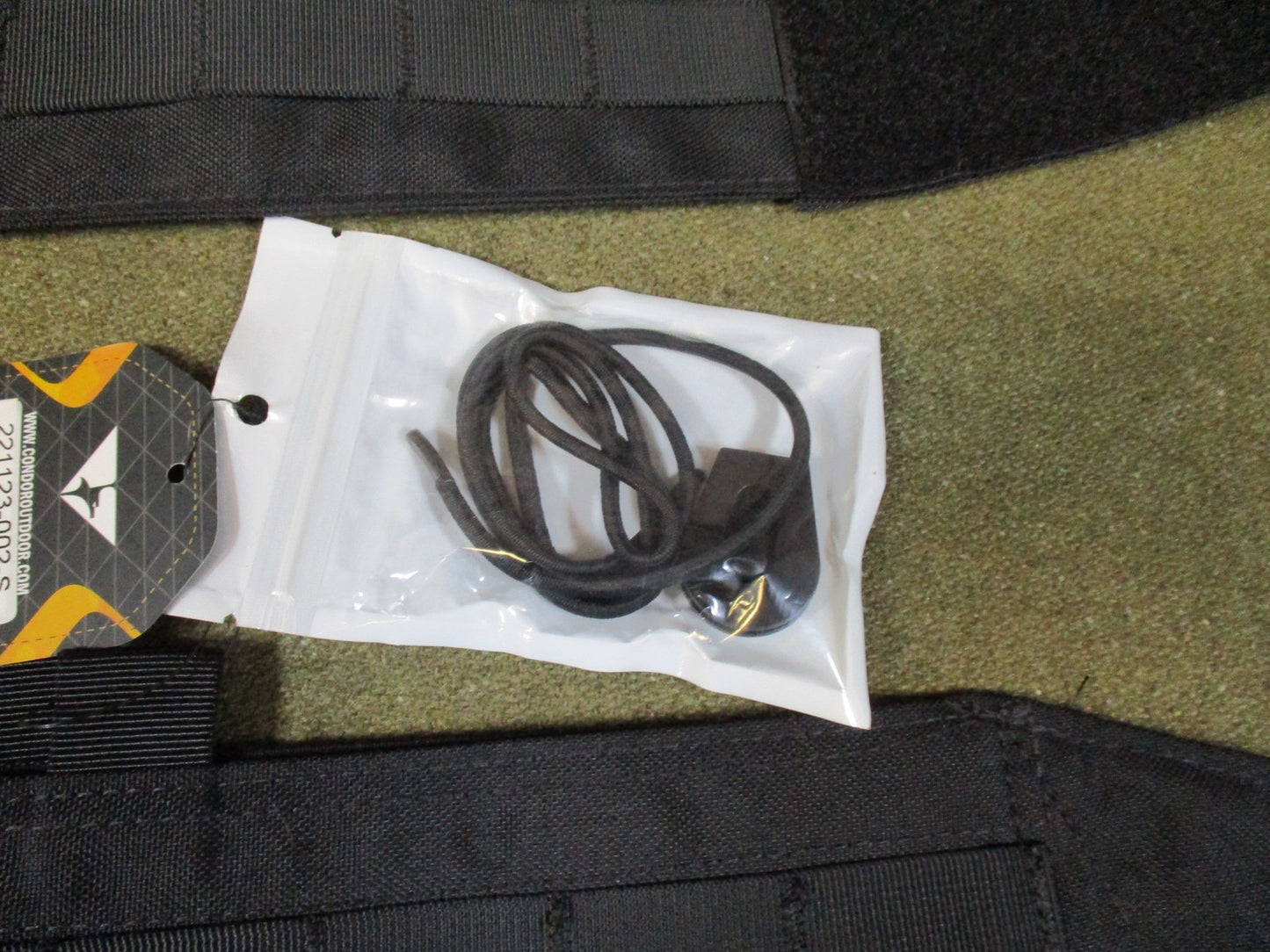 Condor Tactical Cummerbund Set Black MOLLE small medium New