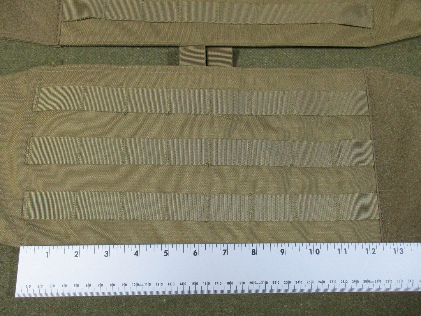 Tactical Plate Carrier Cummerbund Set MOLLE Side Armor Pouch Coyote Tan