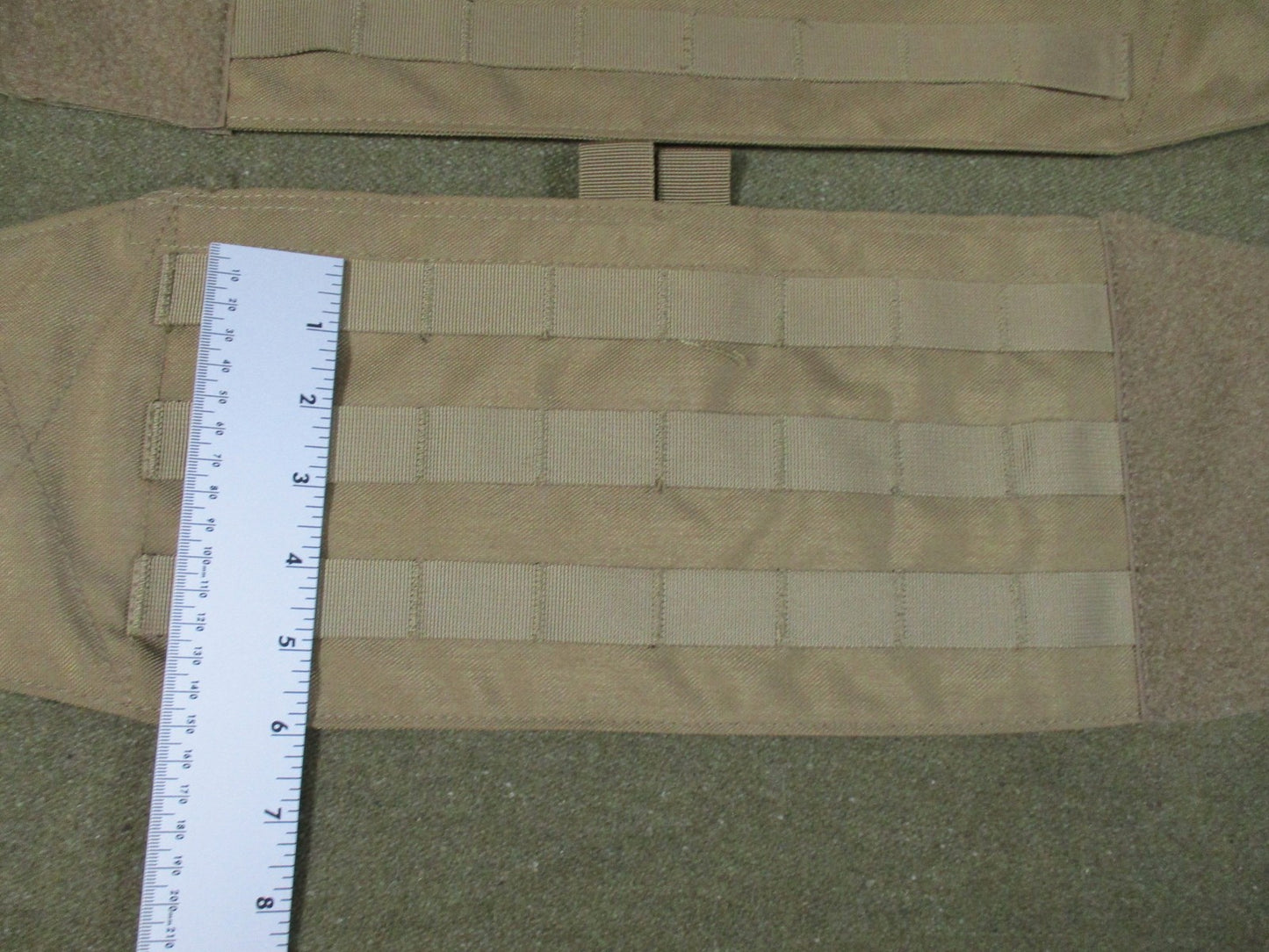 Tactical Plate Carrier Cummerbund Set MOLLE Side Armor Pouch Coyote Tan
