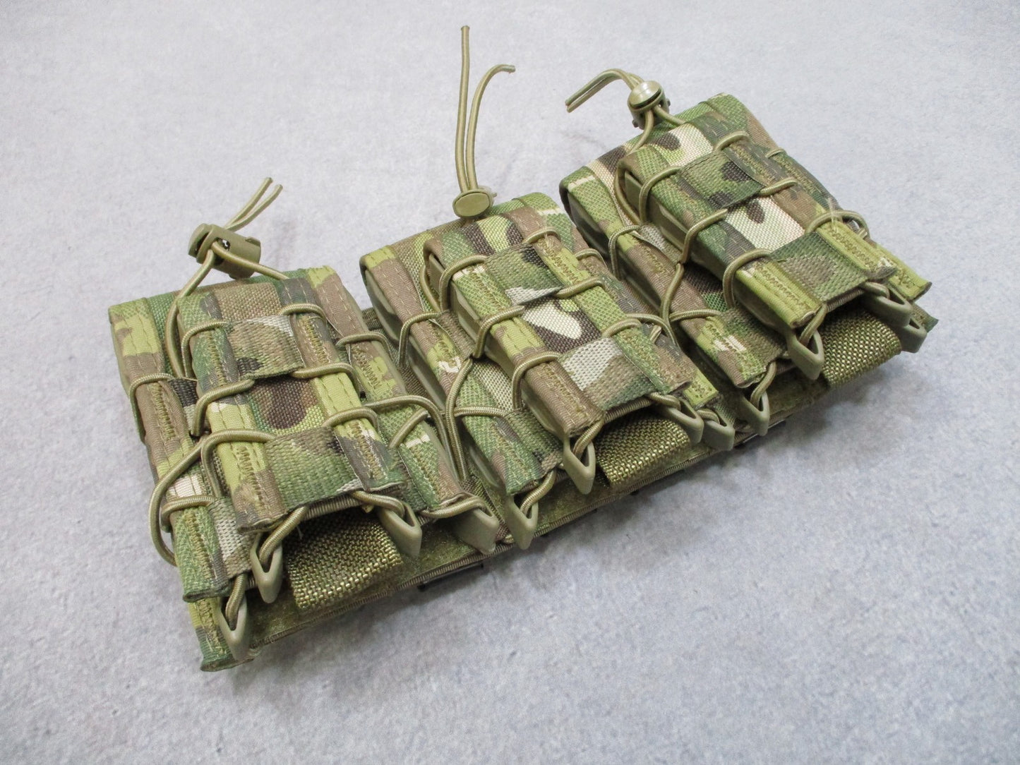High Speed Gear Triple Double Decker Shingle MultiCam Rifle Pistol Mag Pouch NEW