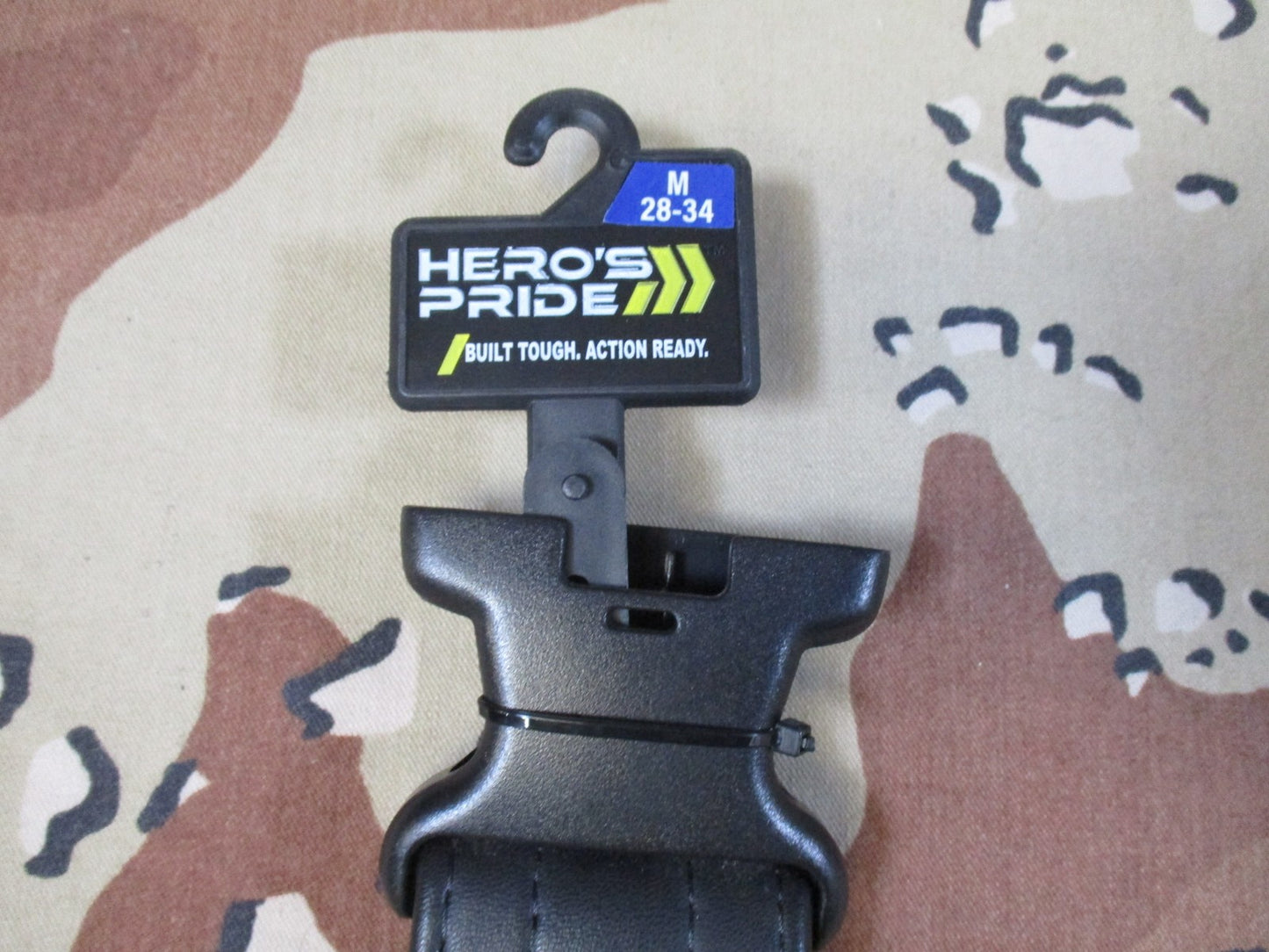 New Hero's Pride Basix Rugged Hook Lined Duty Belt Size M 28-34 Black