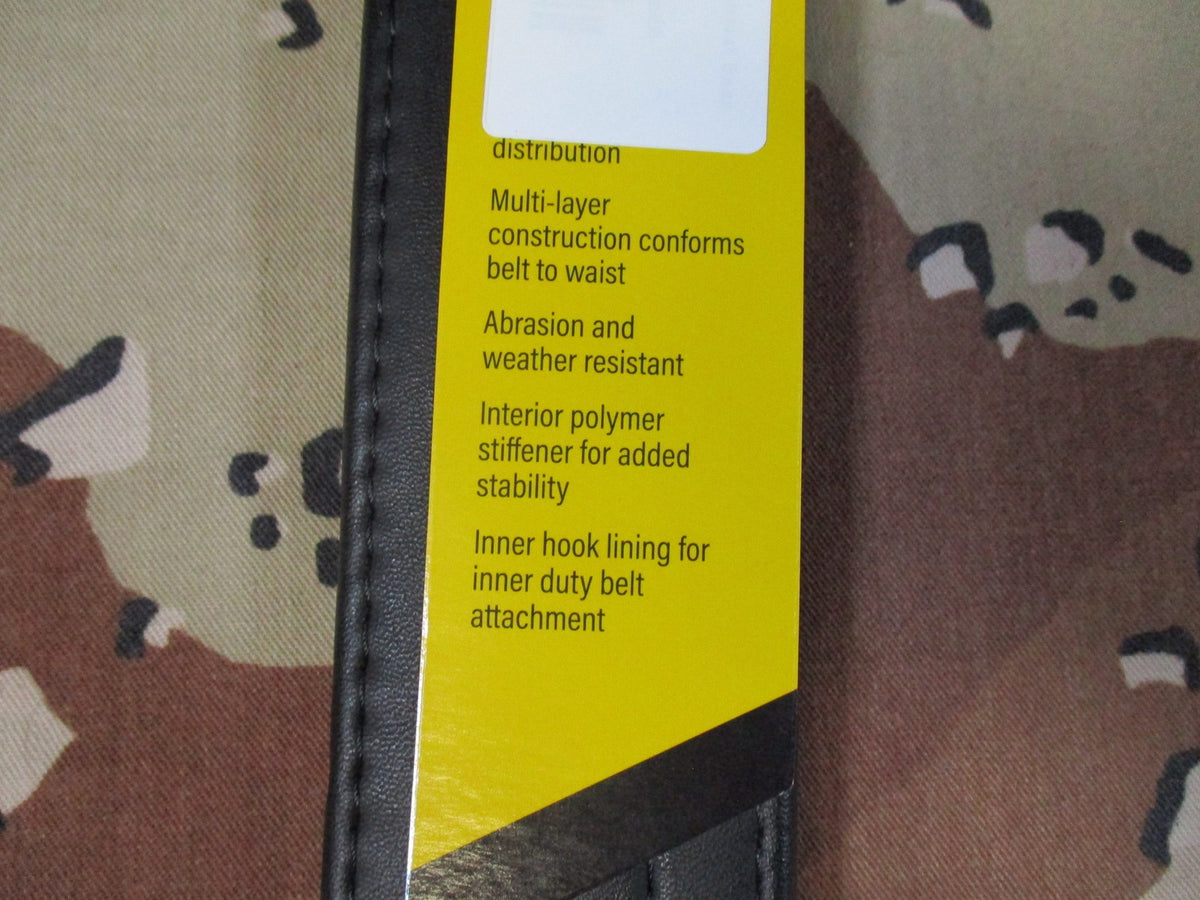 New Hero's Pride Basix Rugged Hook Lined Duty Belt Size M 28-34 Black