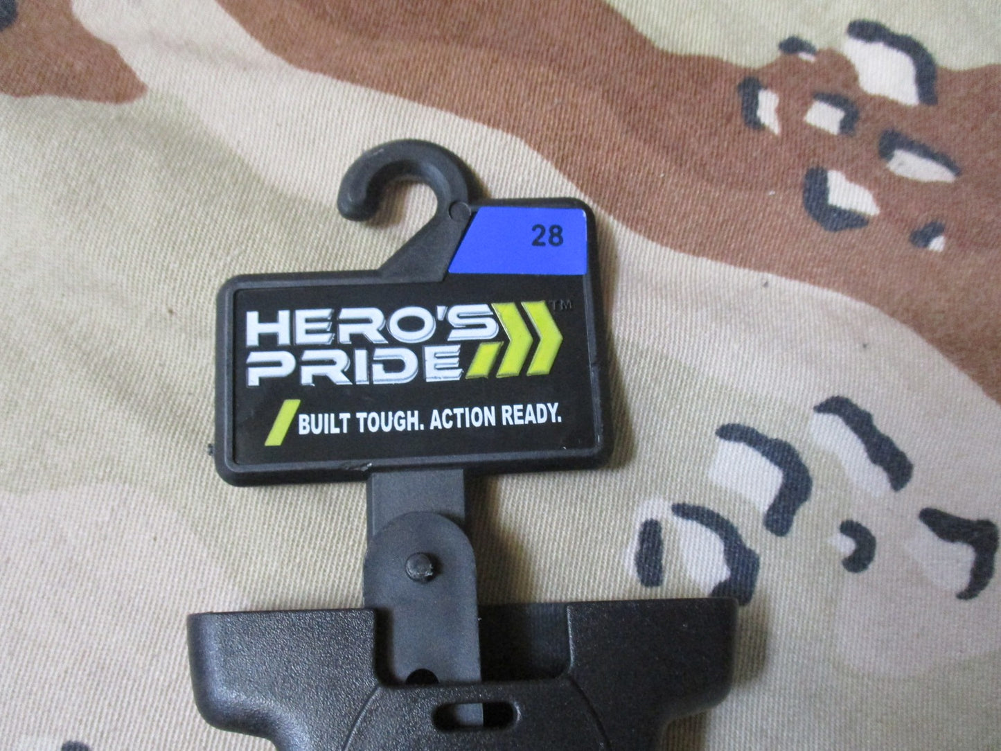New Hero's Pride Basix Rugged Hook Lined Duty Belt 1228PH-S Size 24-28 Black