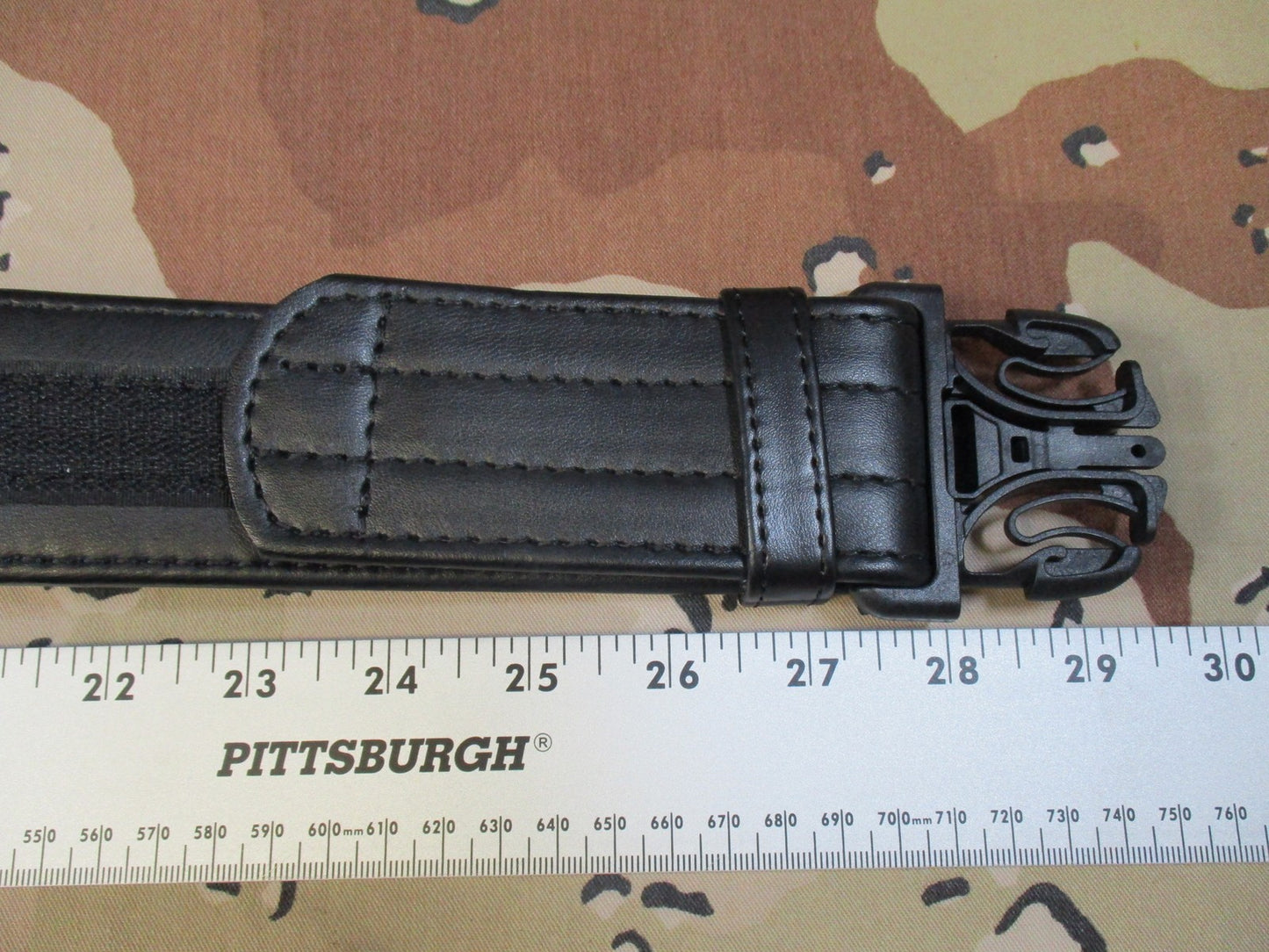 New Hero's Pride Basix Rugged Hook Lined Duty Belt 1228PH-S Size 24-28 Black