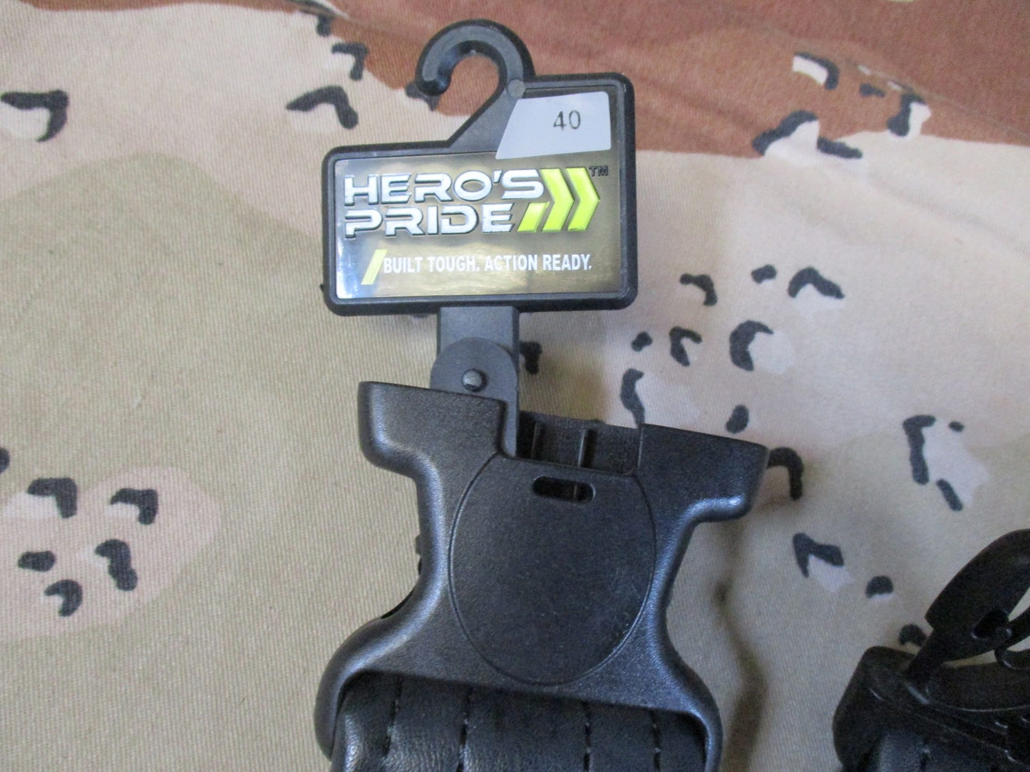New Hero's Pride 2" Hook Lined Duty Belt Size Large 34-40 Black Tactical Gear