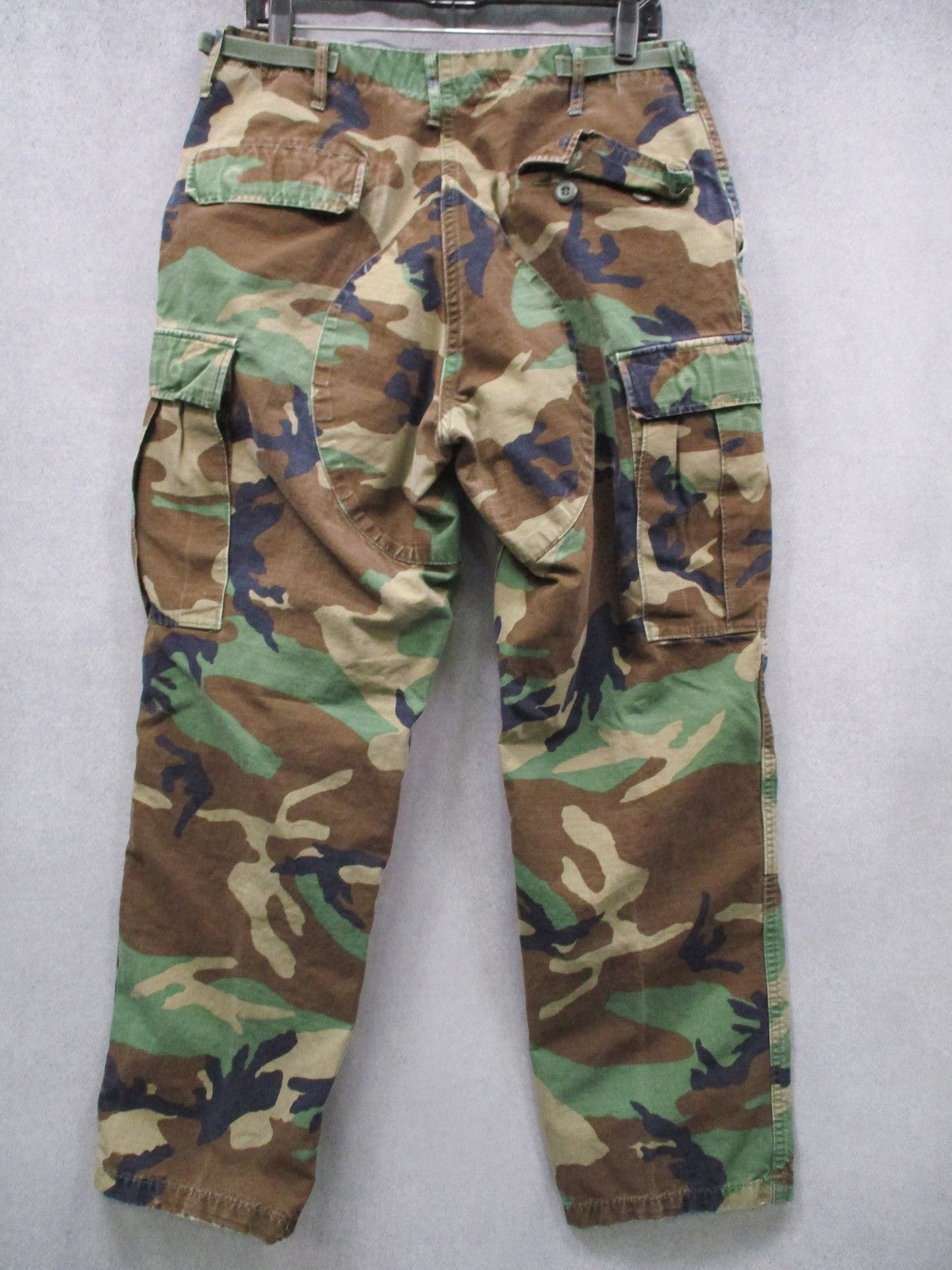Propper Woodland Camo Combat Trousers Mens Medium Regular 100% Cotton Ripstop BD