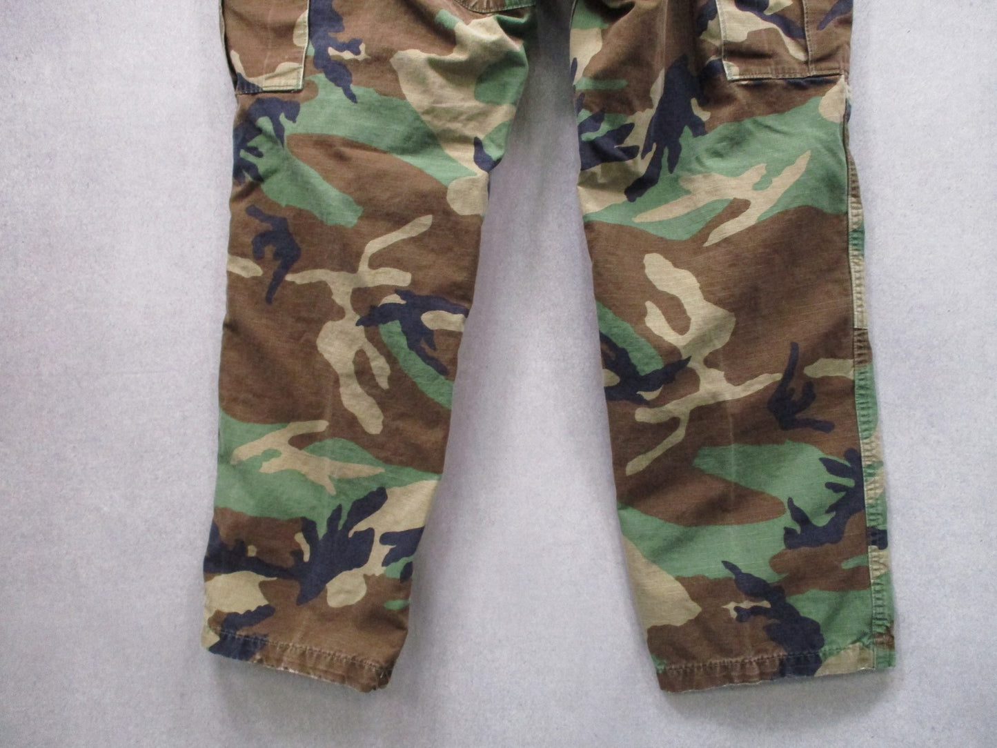 Propper Woodland Camo Combat Trousers Mens Medium Regular 100% Cotton Ripstop BD