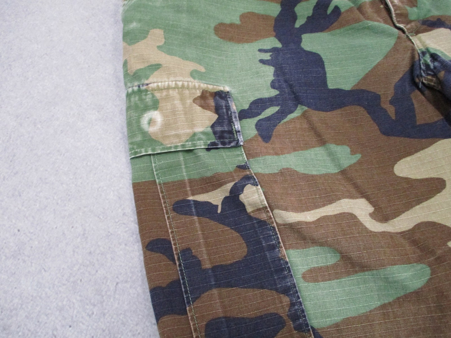 Propper Woodland Camo Combat Trousers Mens Medium Regular 100% Cotton Ripstop BD