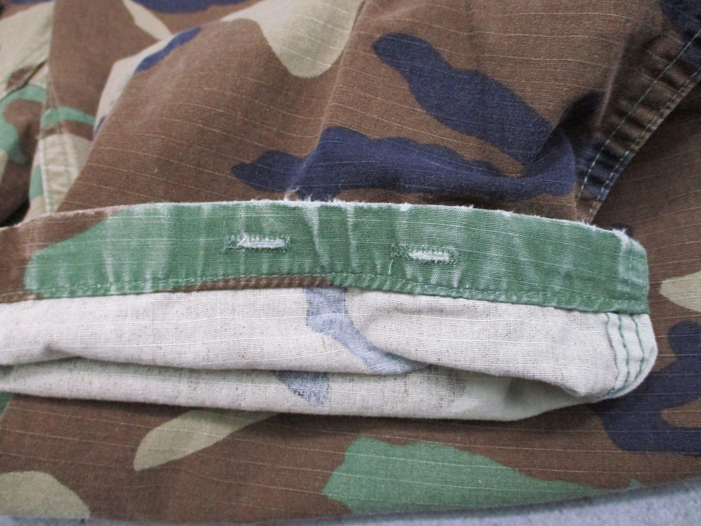 Propper Woodland Camo Combat Trousers Mens Medium Regular 100% Cotton Ripstop BD