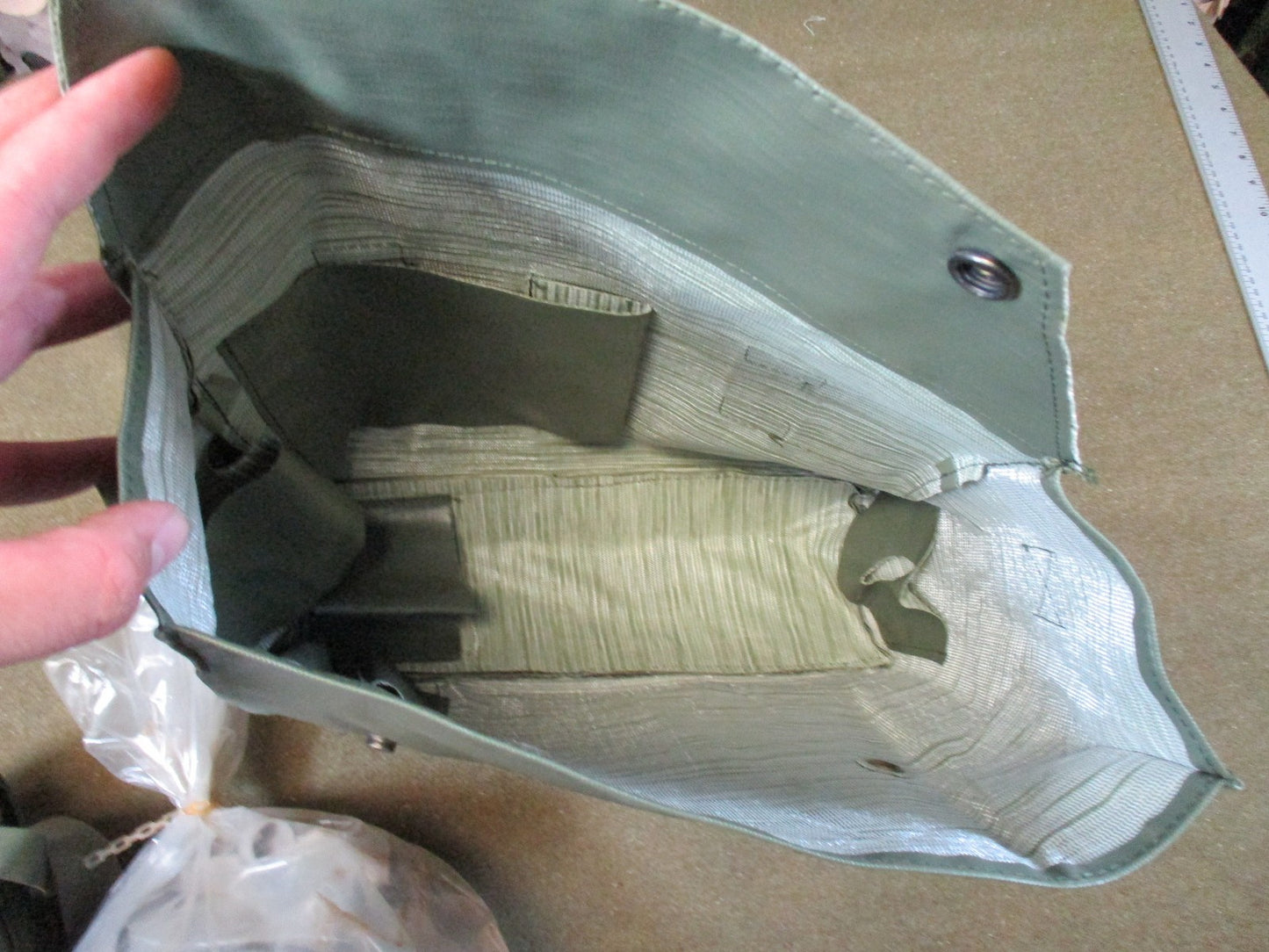 Military Surplus M10M Gas Mask Kit with Carry Bag and Accessories size 2 two