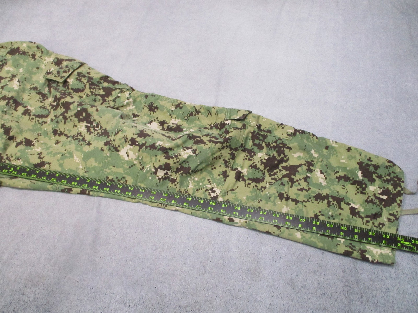 USGI US Navy NWU Type III AOR2 Woodland Camo Trousers XL Long 8405-01-574-7750