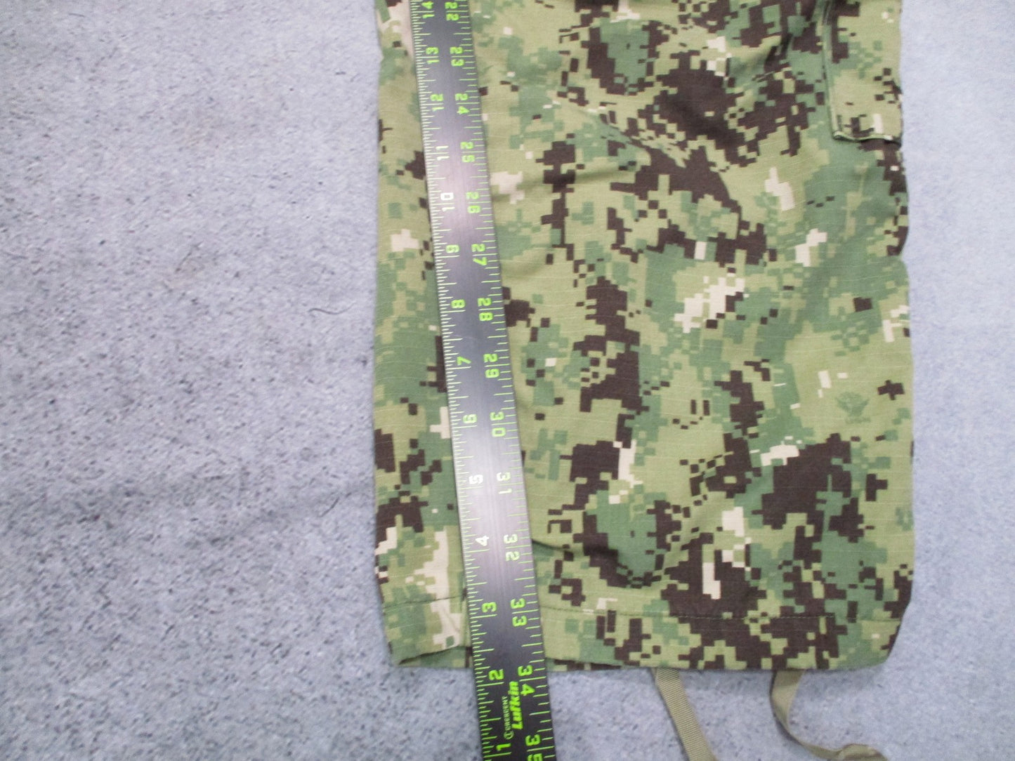 USGI US Navy NWU Type III AOR2 Woodland Camo Trousers XL Long 8405-01-574-7750