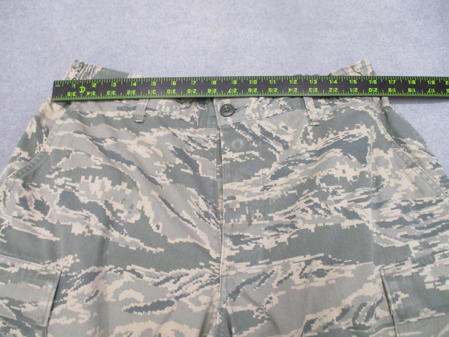 USGI USAF ABU Airman Battle Uniform Pants 34S Tiger Stripe 8415-01-536-3849