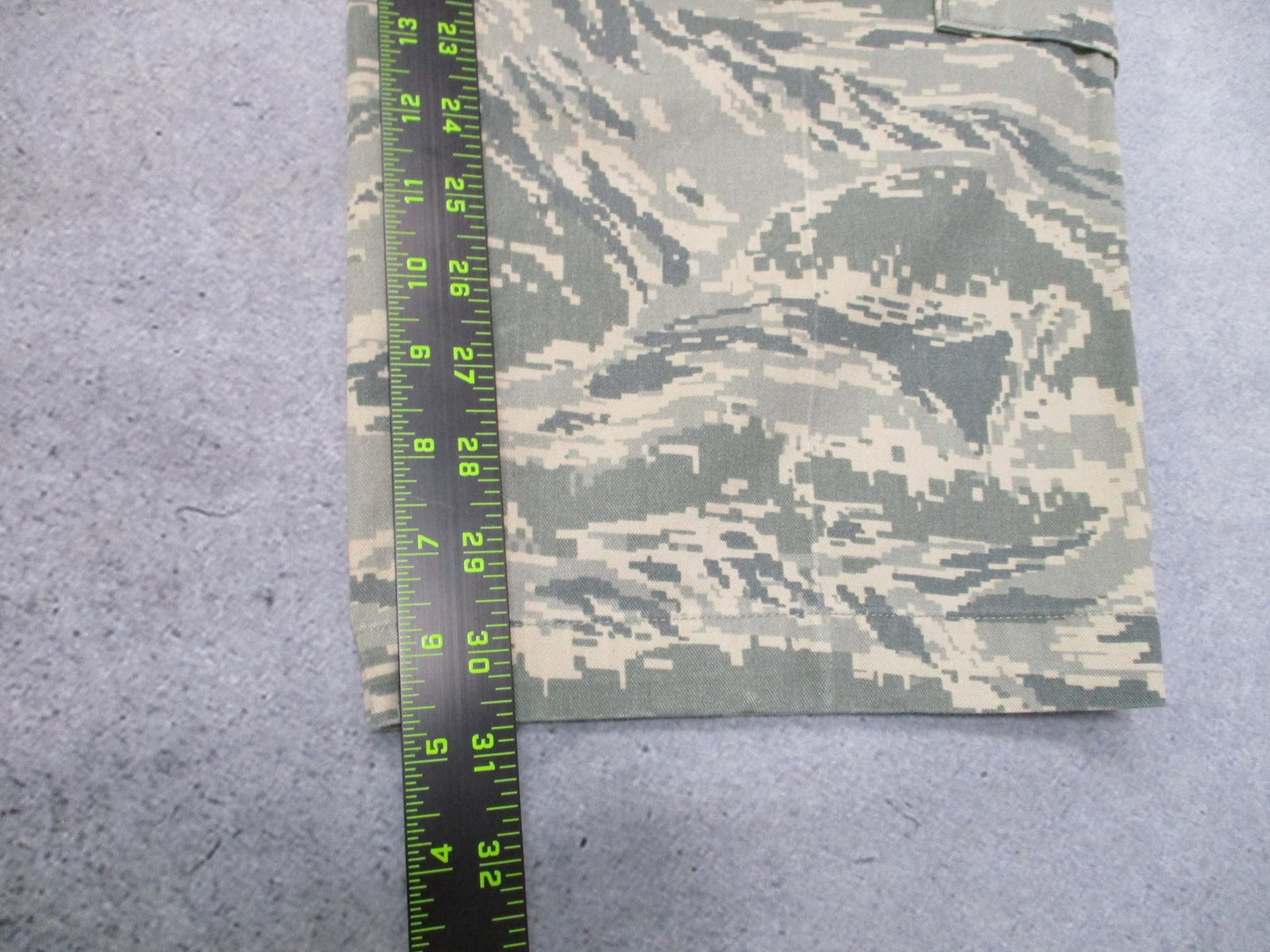 USGI USAF ABU Airman Battle Uniform Pants 34S Tiger Stripe 8415-01-536-3849