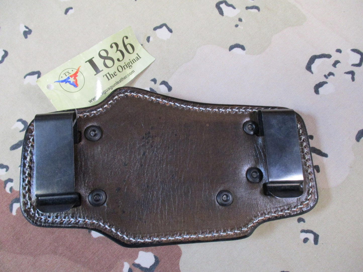 1836 Leather Holster  Sig Sauer P320 Compact 3.9" Right Hand Black New