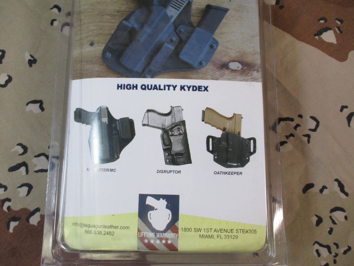 1836 Oathkeeper-155 Kydex Belt Holster for Taurus PT111/140 Gen2 Right Hand