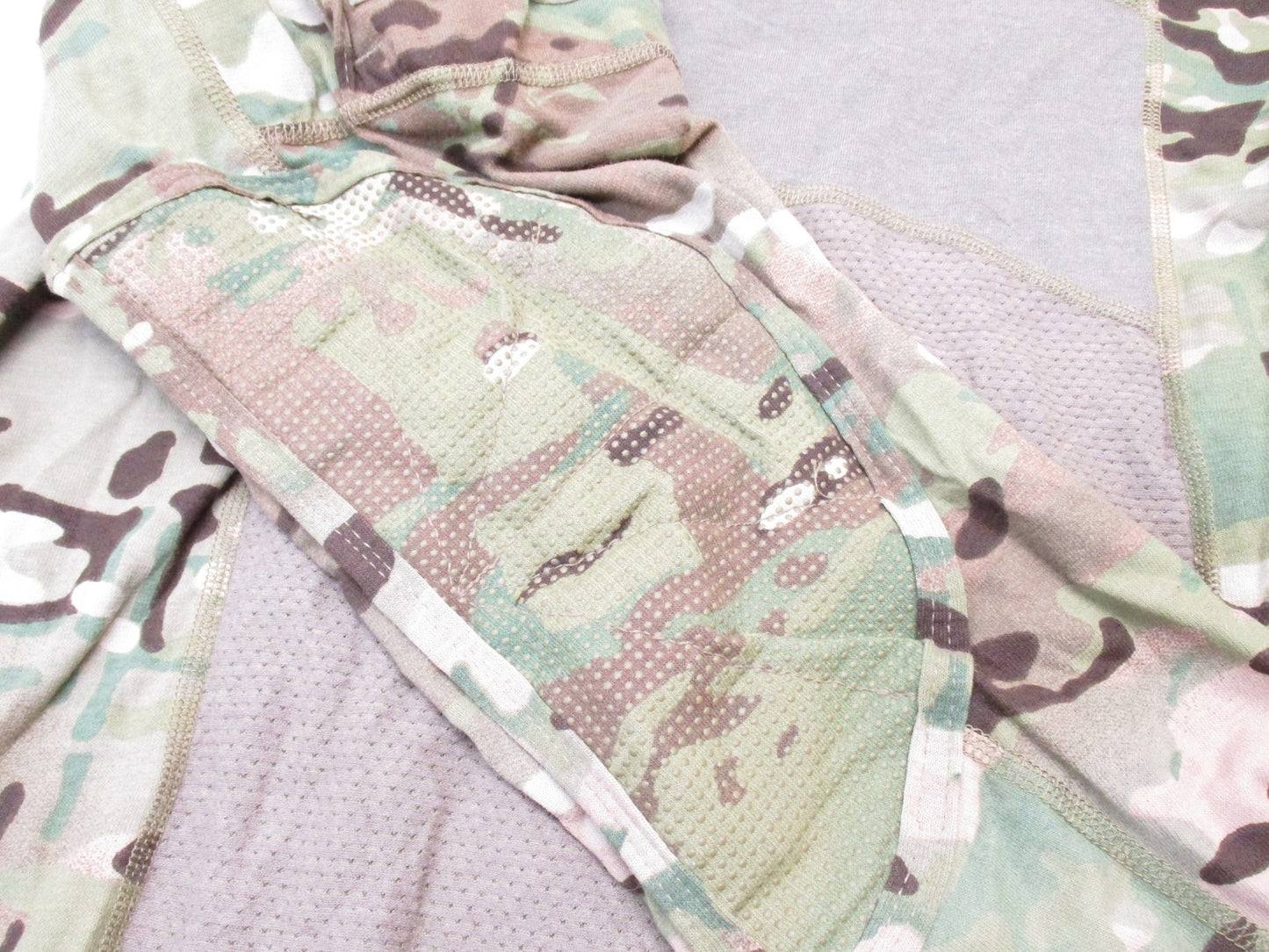 SEKRI DEFENDER M MULTICAM COMBAT SHIRT TYPE II LARGE 1/4 ZIP TOP FLAME RESISTANT
