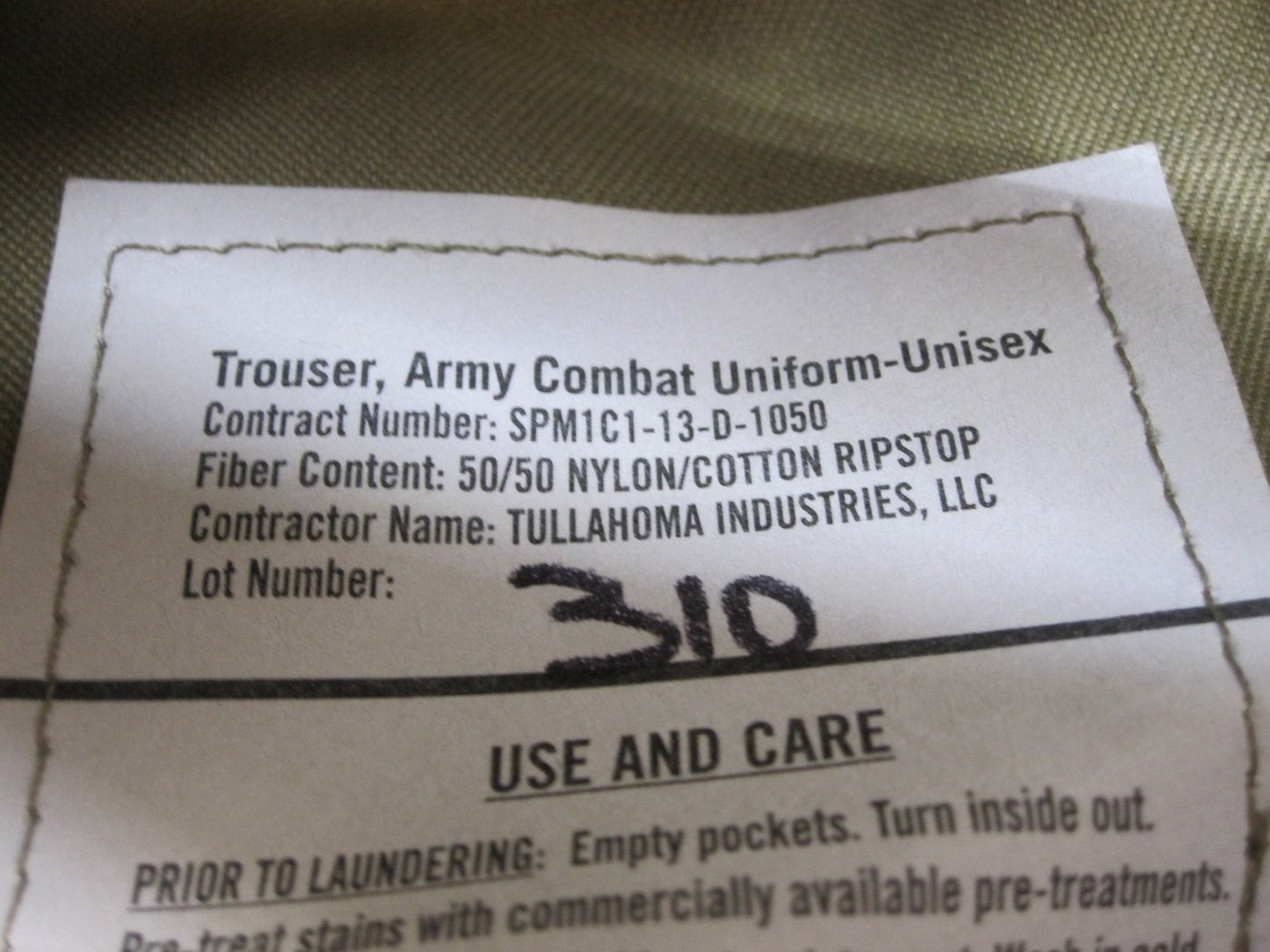 NEW ARMY ISSUE OCP SCORPION W2 PANTS LARGE/SHORT TROUSER BOTTOMS NORMAL MATERIAL