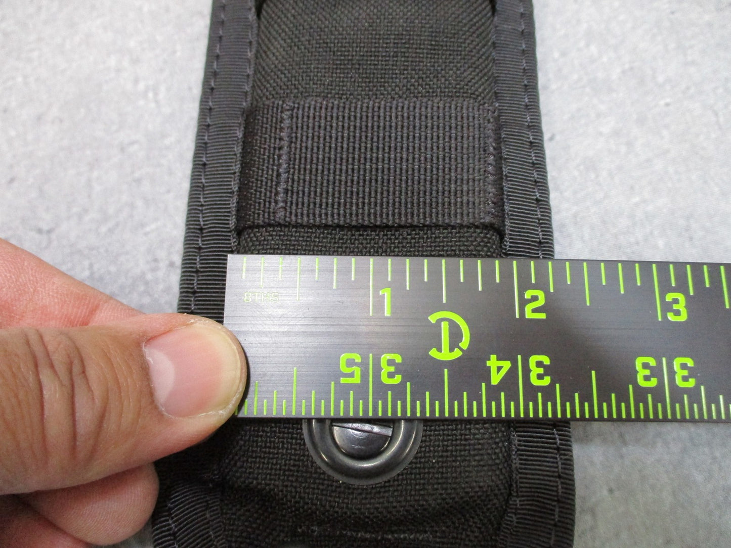 HOGUE 10.5" Fixed Blade Knife Sheath MOLLE Compatible Ballistic Nylon Black New