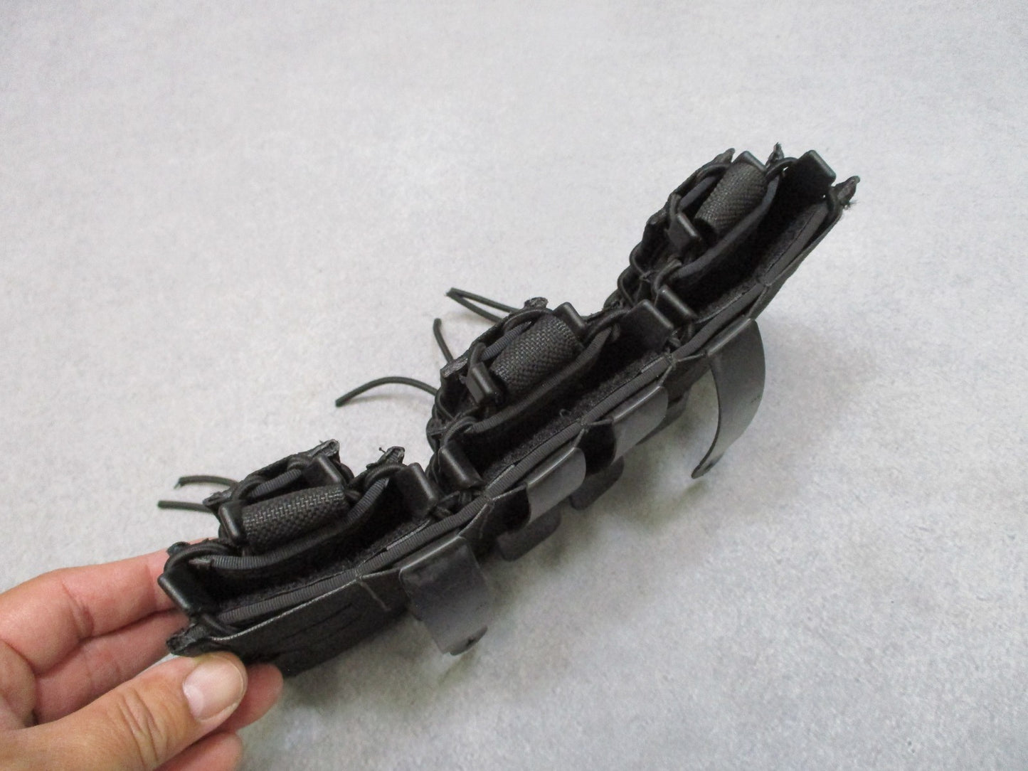 High Speed Gear Double Decker TACO® Triple Shingle Rifle Mag Pouch MOLLE Black