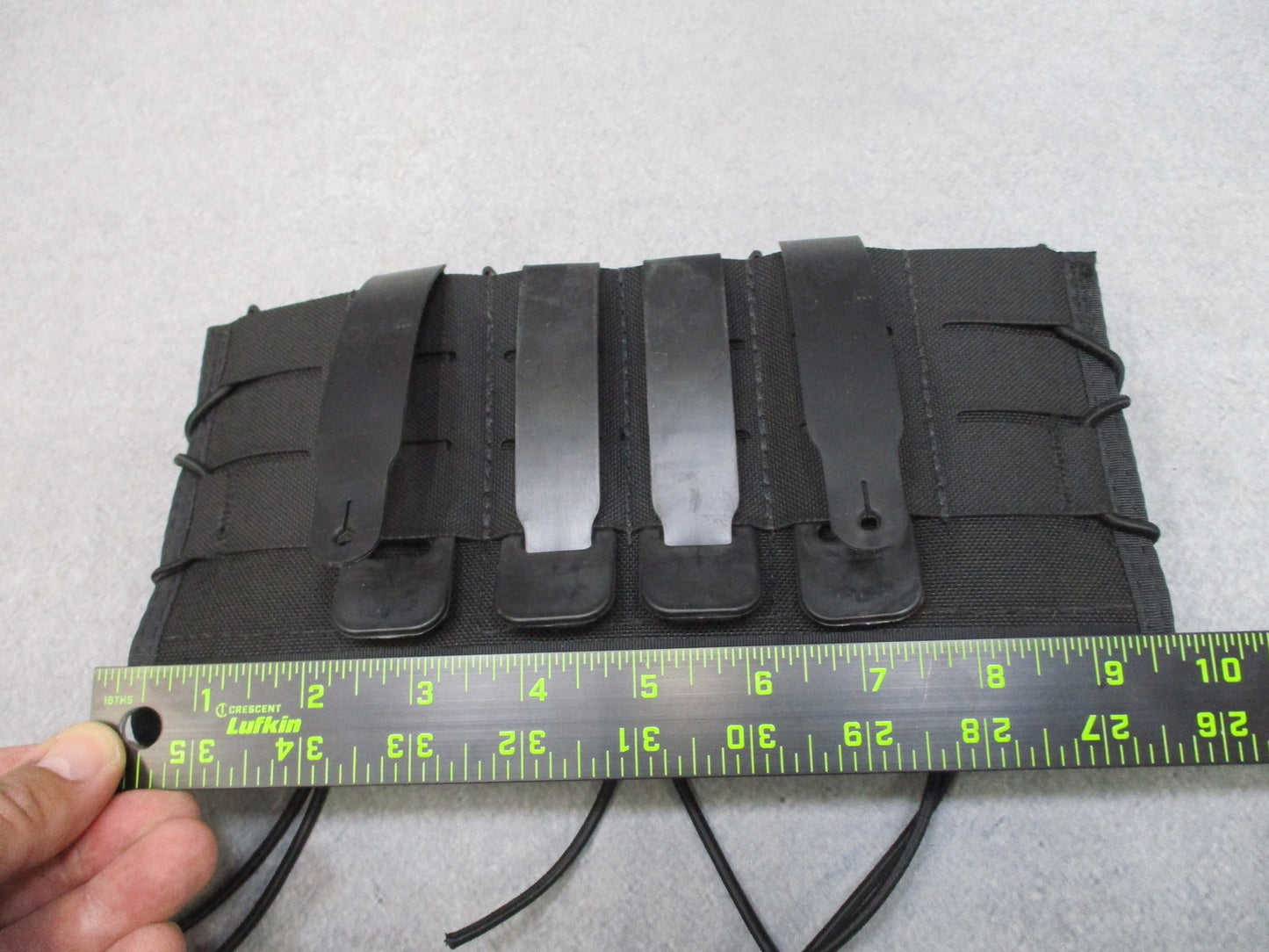 High Speed Gear Double Decker TACO® Triple Shingle Rifle Mag Pouch MOLLE Black