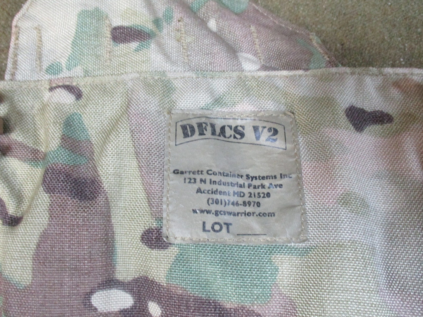 US Military DFLCS V2 MOLLE Tactical Chest Rig Multicam Medium Complete Set w/ Pouches