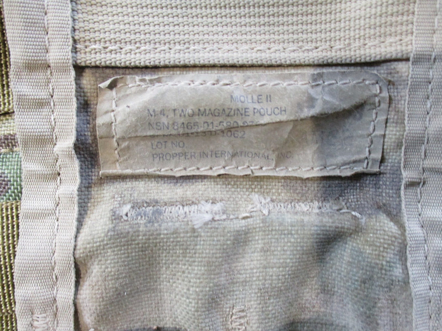 US Military DFLCS V2 MOLLE Tactical Chest Rig Multicam Medium Complete Set w/ Pouches
