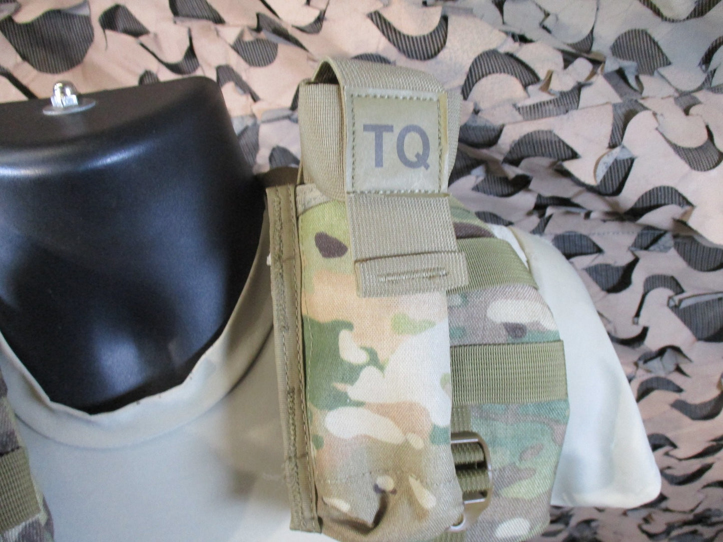 US Military DFLCS V2 MOLLE Tactical Chest Rig Multicam Medium Complete Set w/ Pouches
