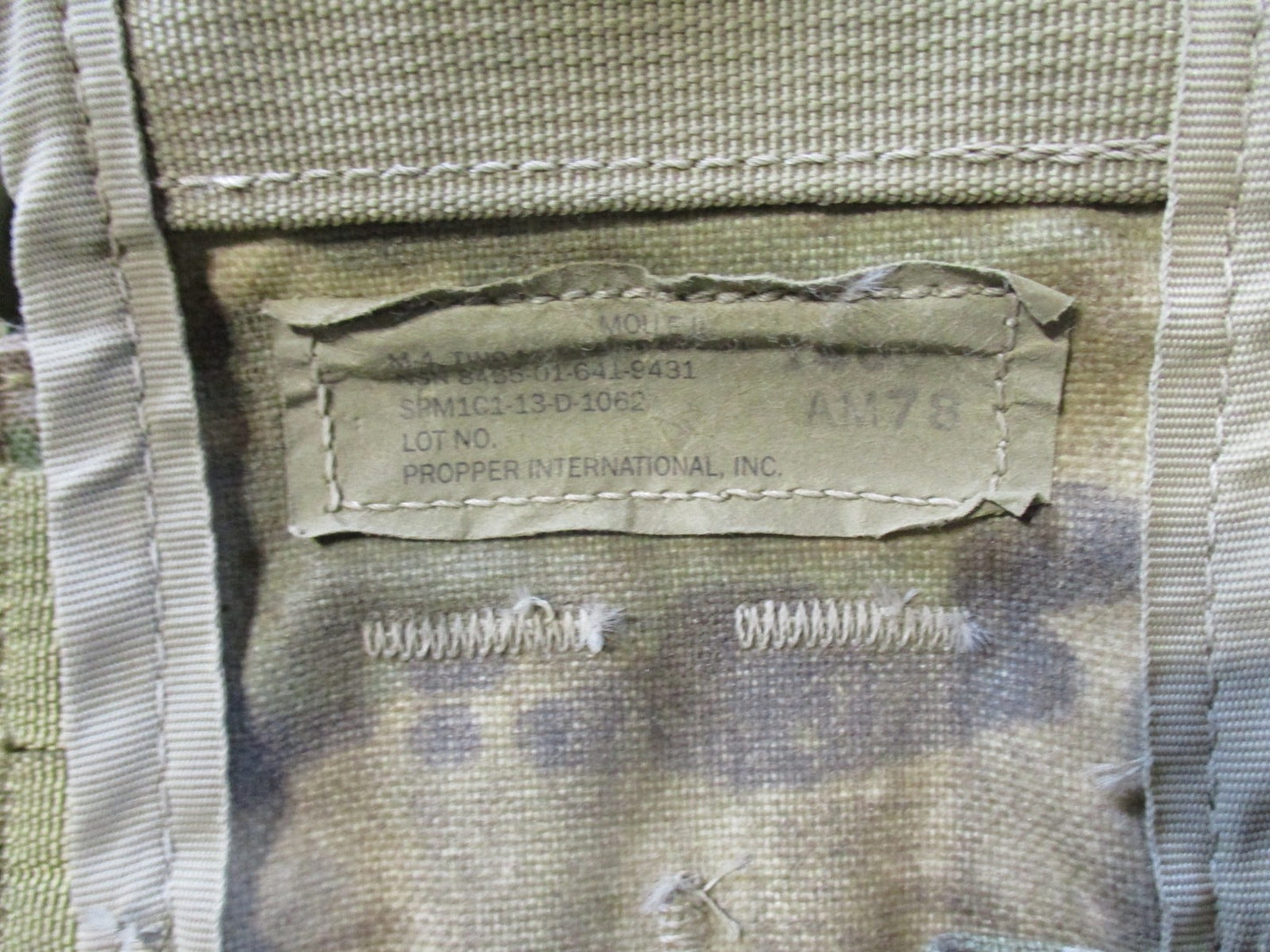 US Military DFLCS V2 MOLLE Tactical Chest Rig Multicam Medium Complete Set w/ Pouches