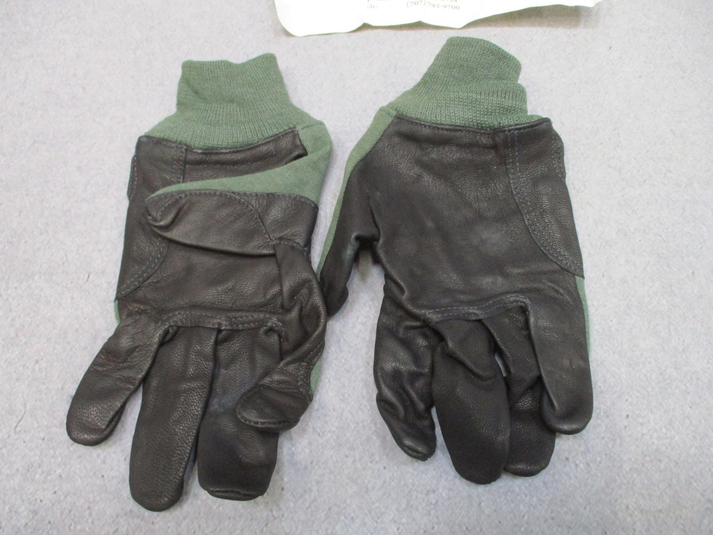 USGI Army USMC CamelBak MCX Combat Gloves Short X-Large Green Leather Military