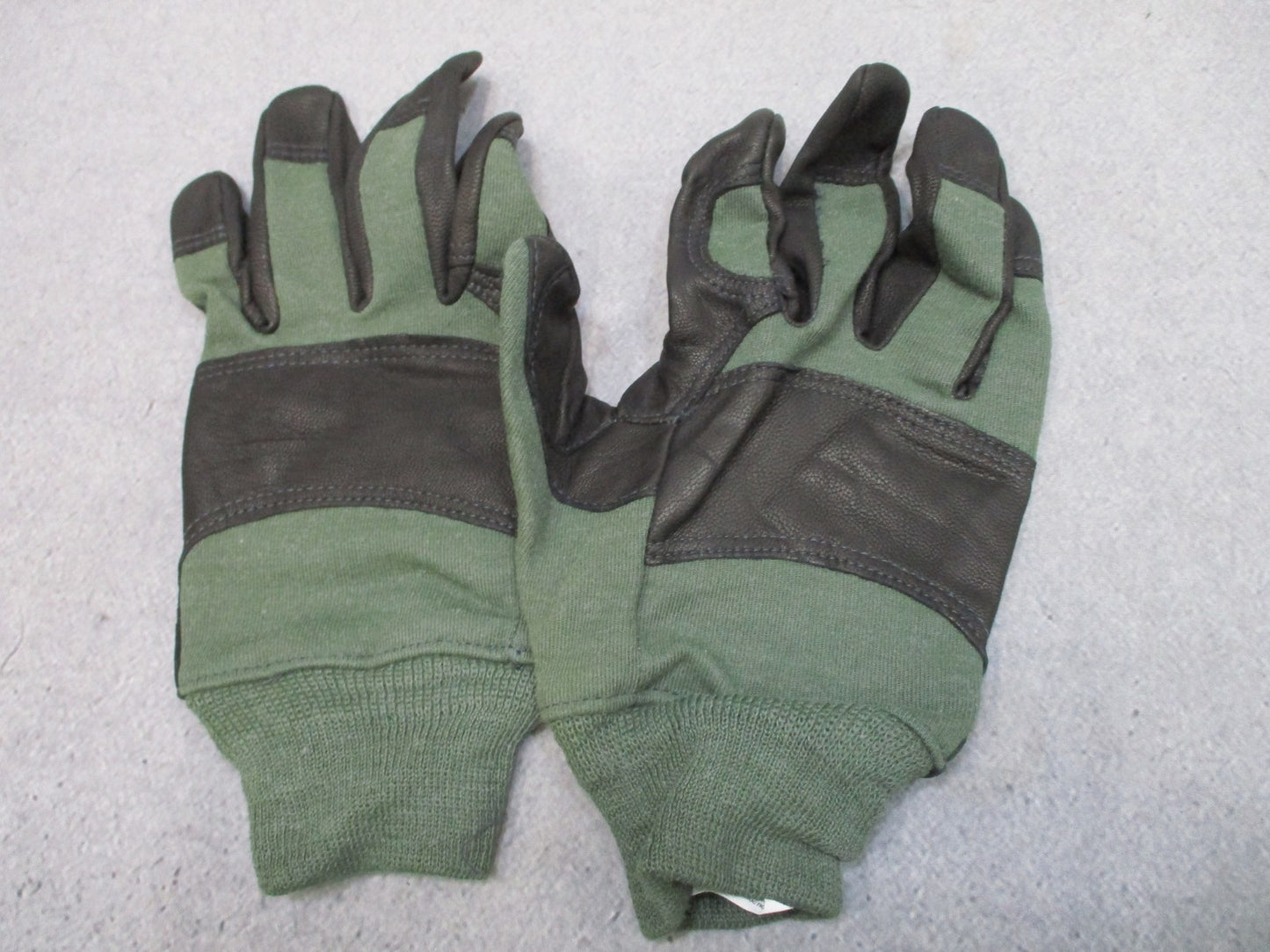 USGI Army USMC CamelBak MCX Combat Gloves Short X-Large Green Leather Military
