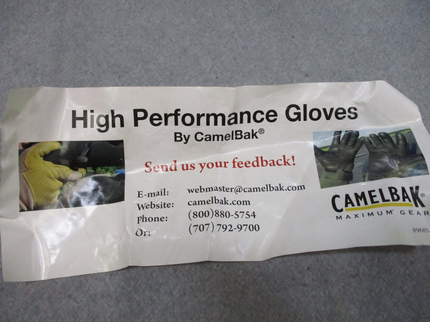USGI Army USMC CamelBak MCX Combat Gloves Short X-Large Green Leather Military