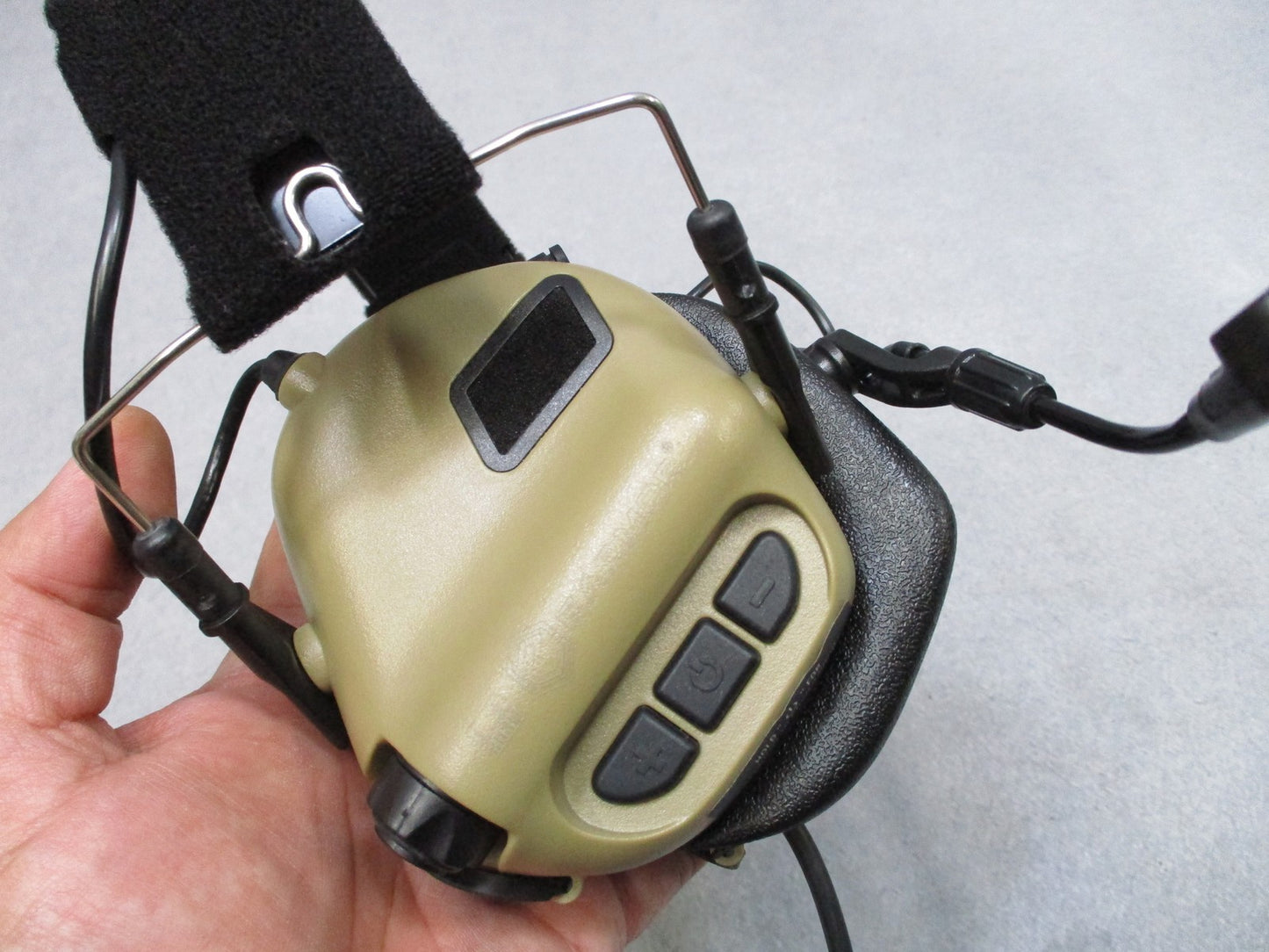 EARMOR M32 Electronic Communication Hearing Protector w/ Mic - Tan - Used