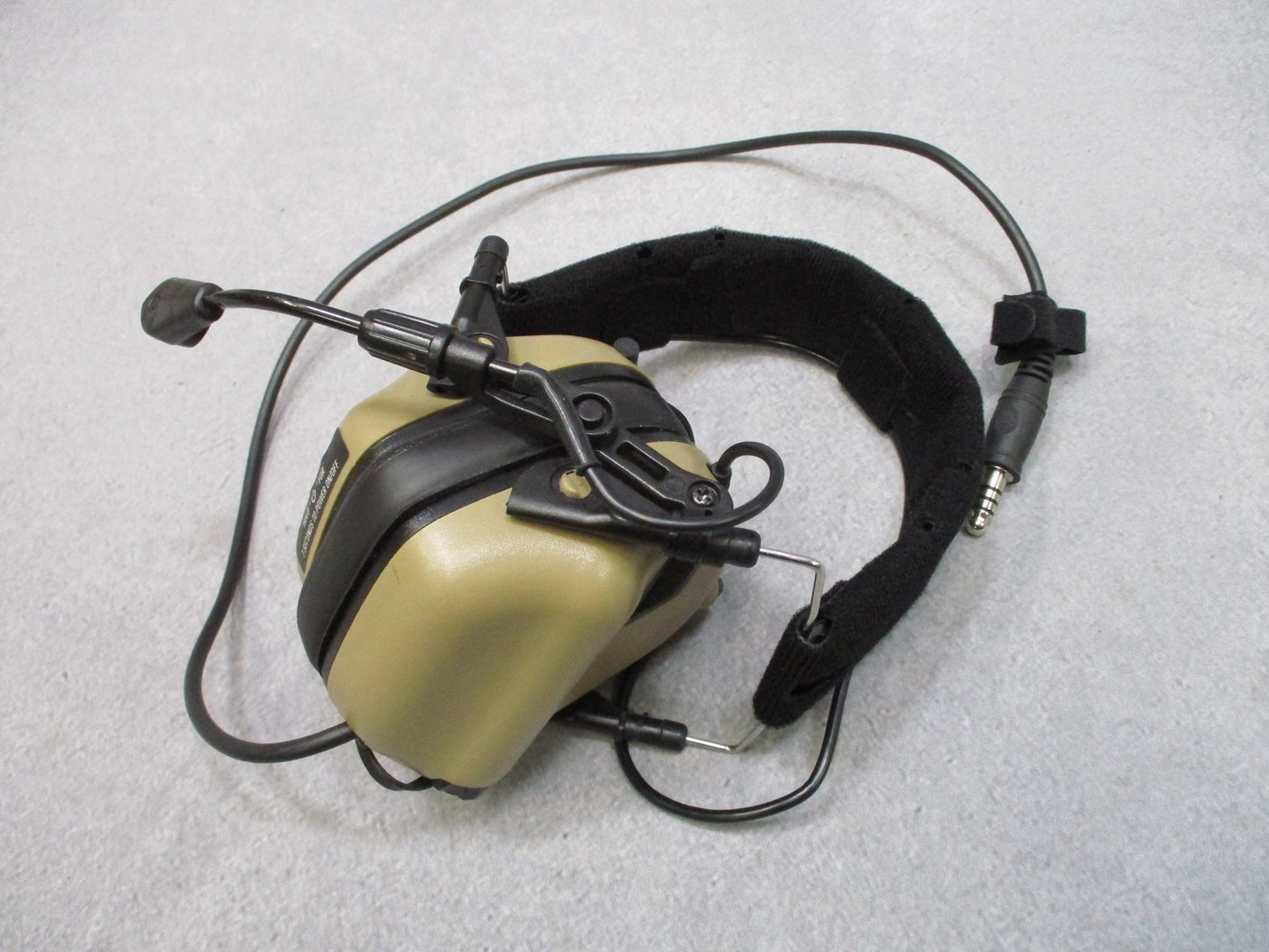 EARMOR M32 Electronic Communication Hearing Protector w/ Mic - Tan - Used
