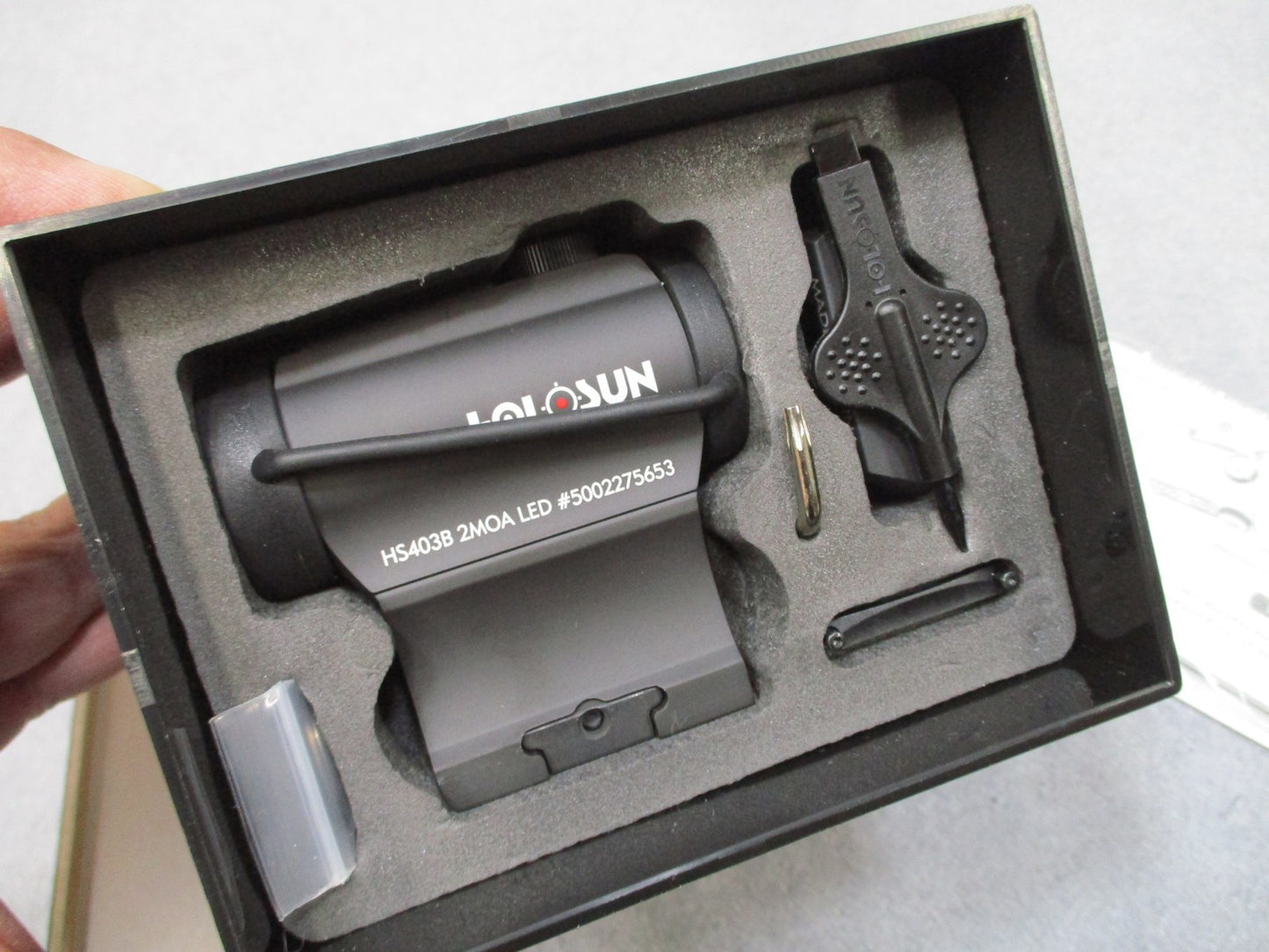 Holosun HS403B Red Dot Sight 2 MOA LED Waterproof Motion Sensor New