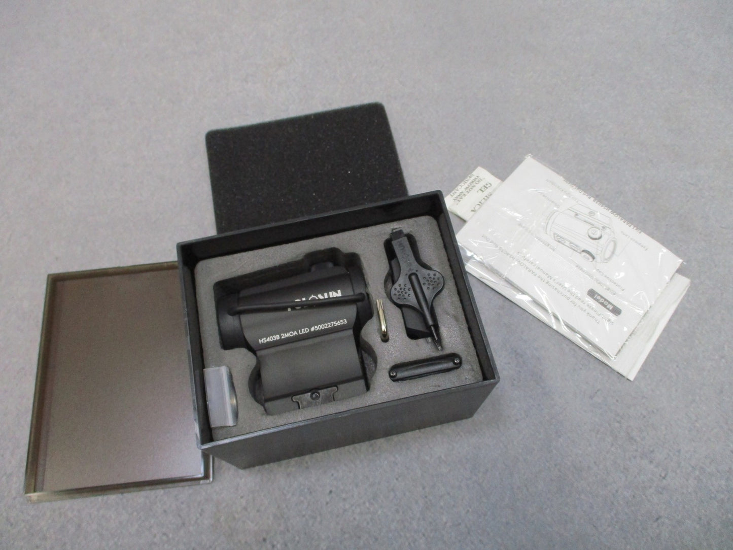 Holosun HS403B Red Dot Sight 2 MOA LED Waterproof Motion Sensor New