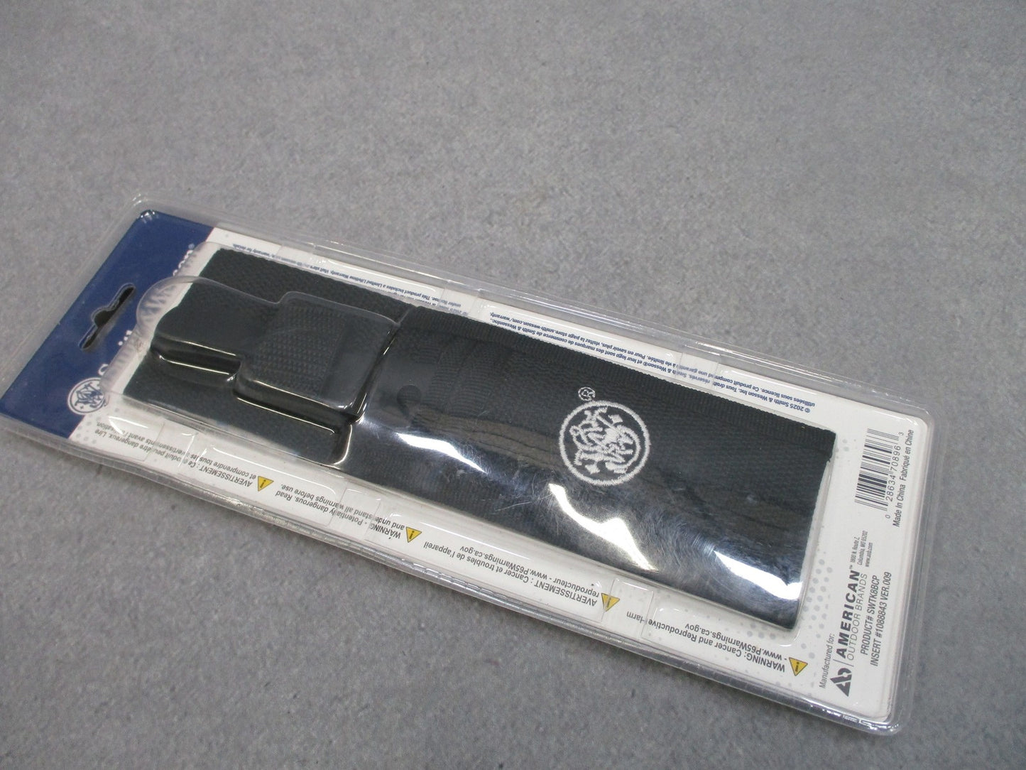 Smith & Wesson Bullseye 8" Throwing Knives 3-Pack w/ Nylon Sheath NEW