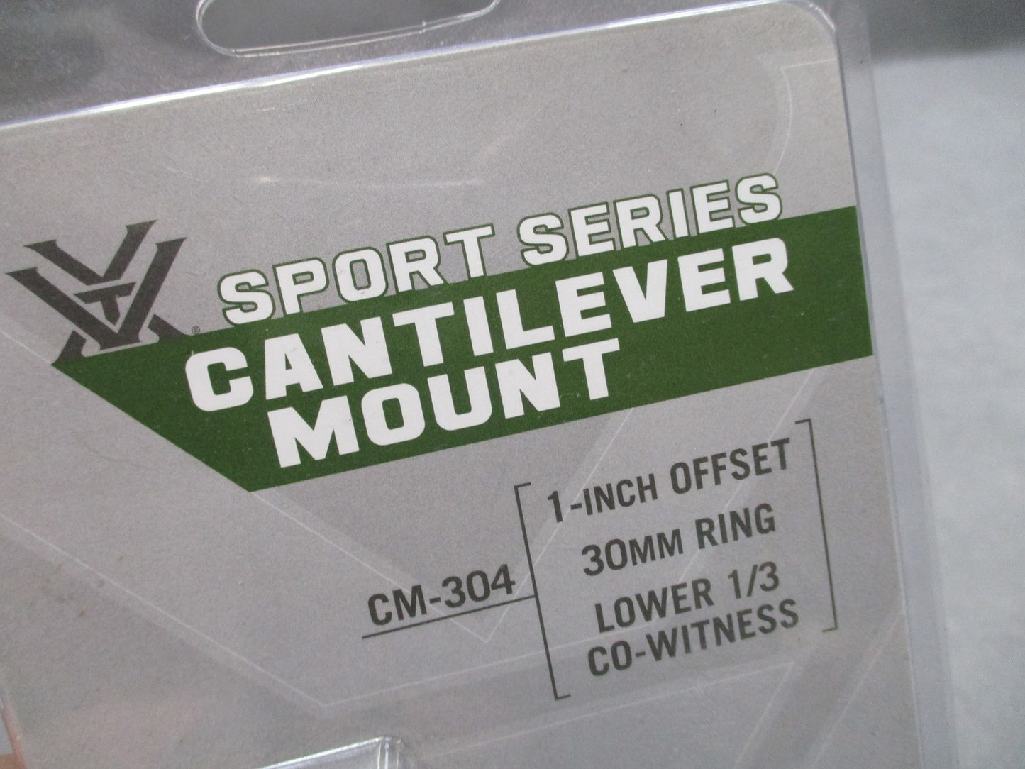 Vortex Optics CM-304 Sport Series Cantilever Mount 30mm Ring 1" Offset New