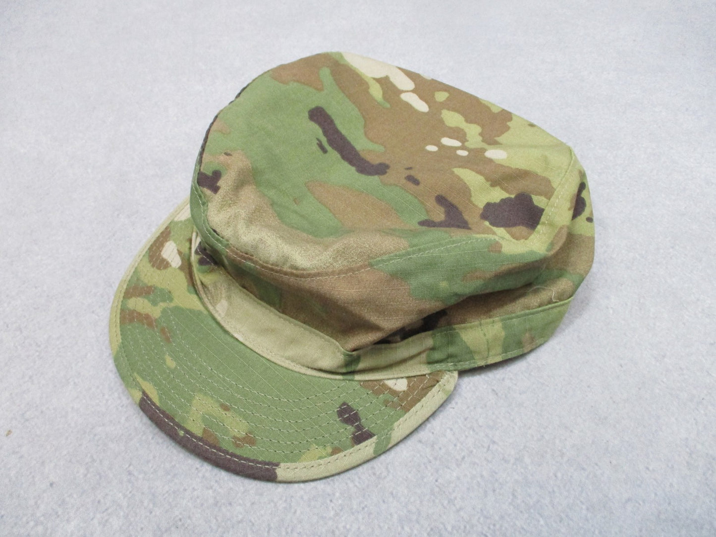US Army Uniform Patrol Cap Scorpion OCP W2 Camo Size 7 3/4 Military Hat PC